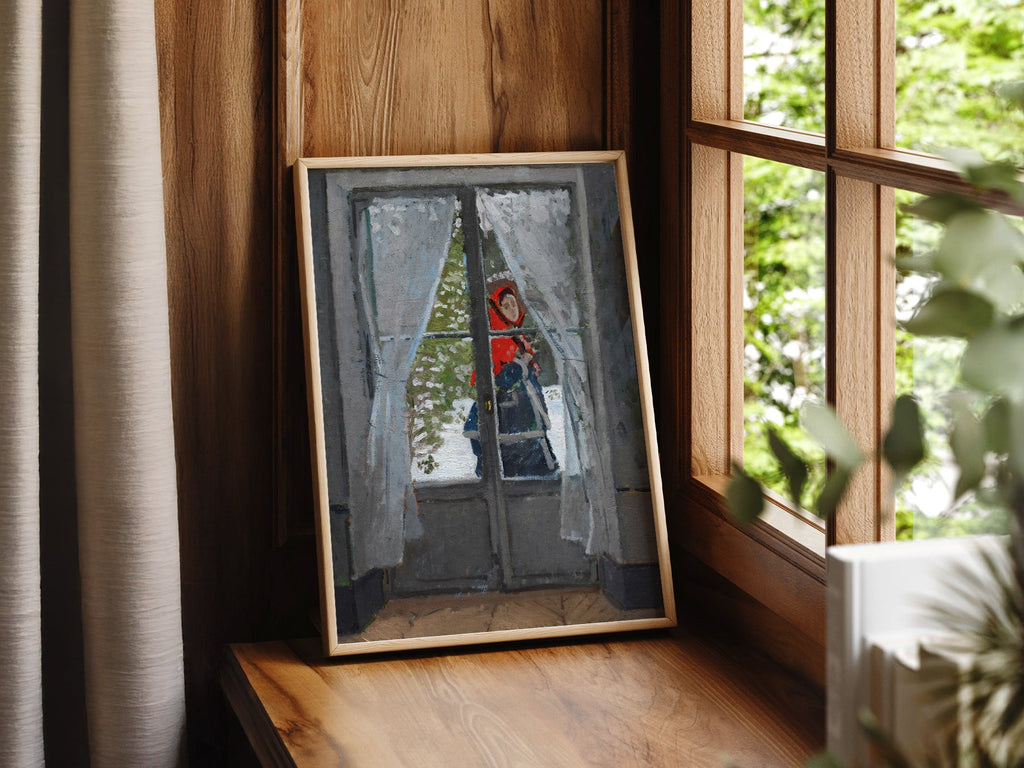 Claude Monet The Red Kerchief - Museum Art Print
