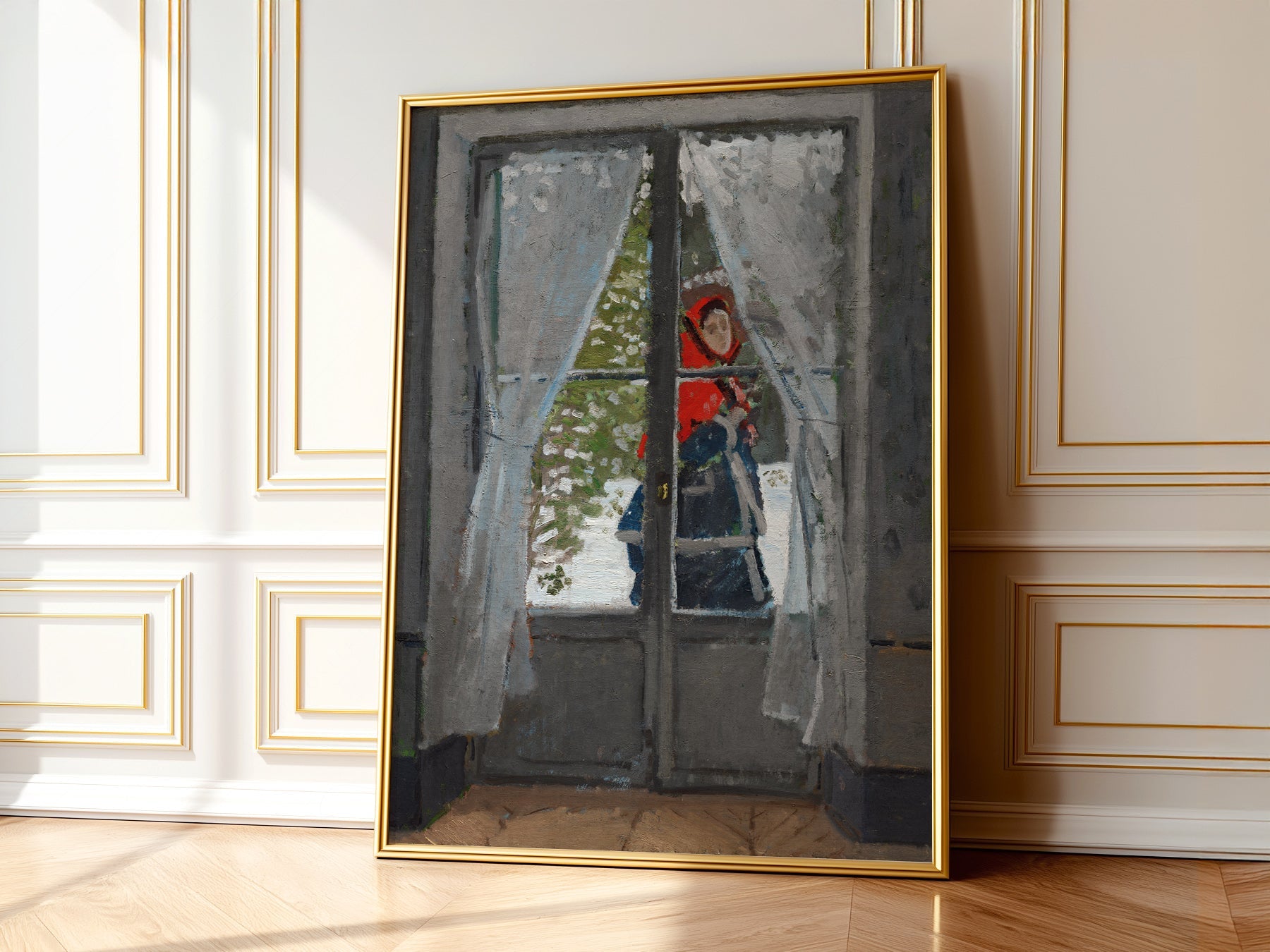 Claude Monet The Red Kerchief - Museum Art Print