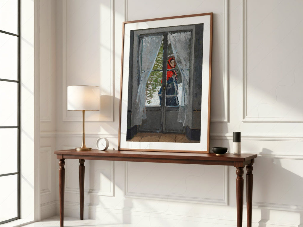 Claude Monet The Red Kerchief - Museum Art Print