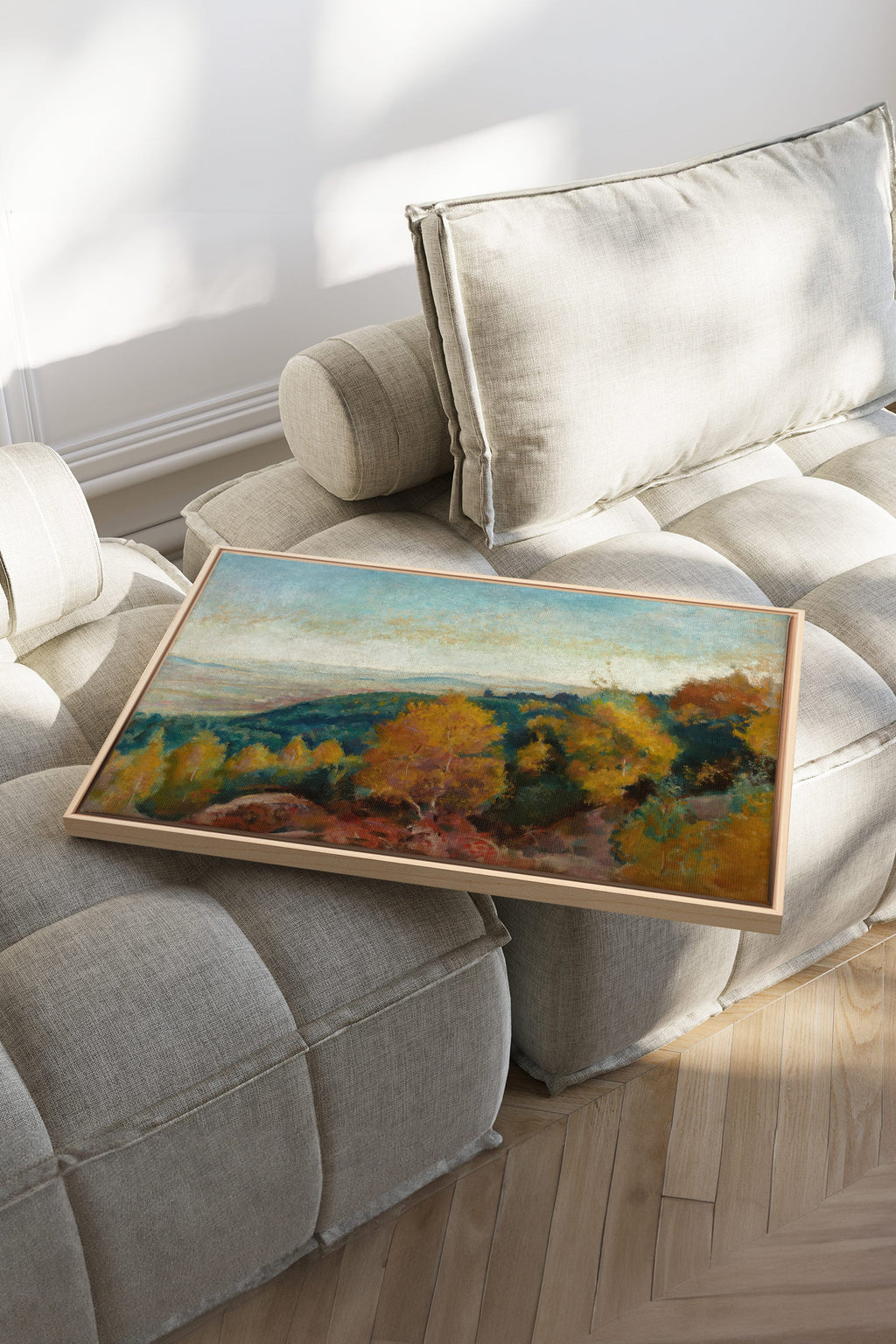 AMBER HILLS, Stretched Canvas Artwork