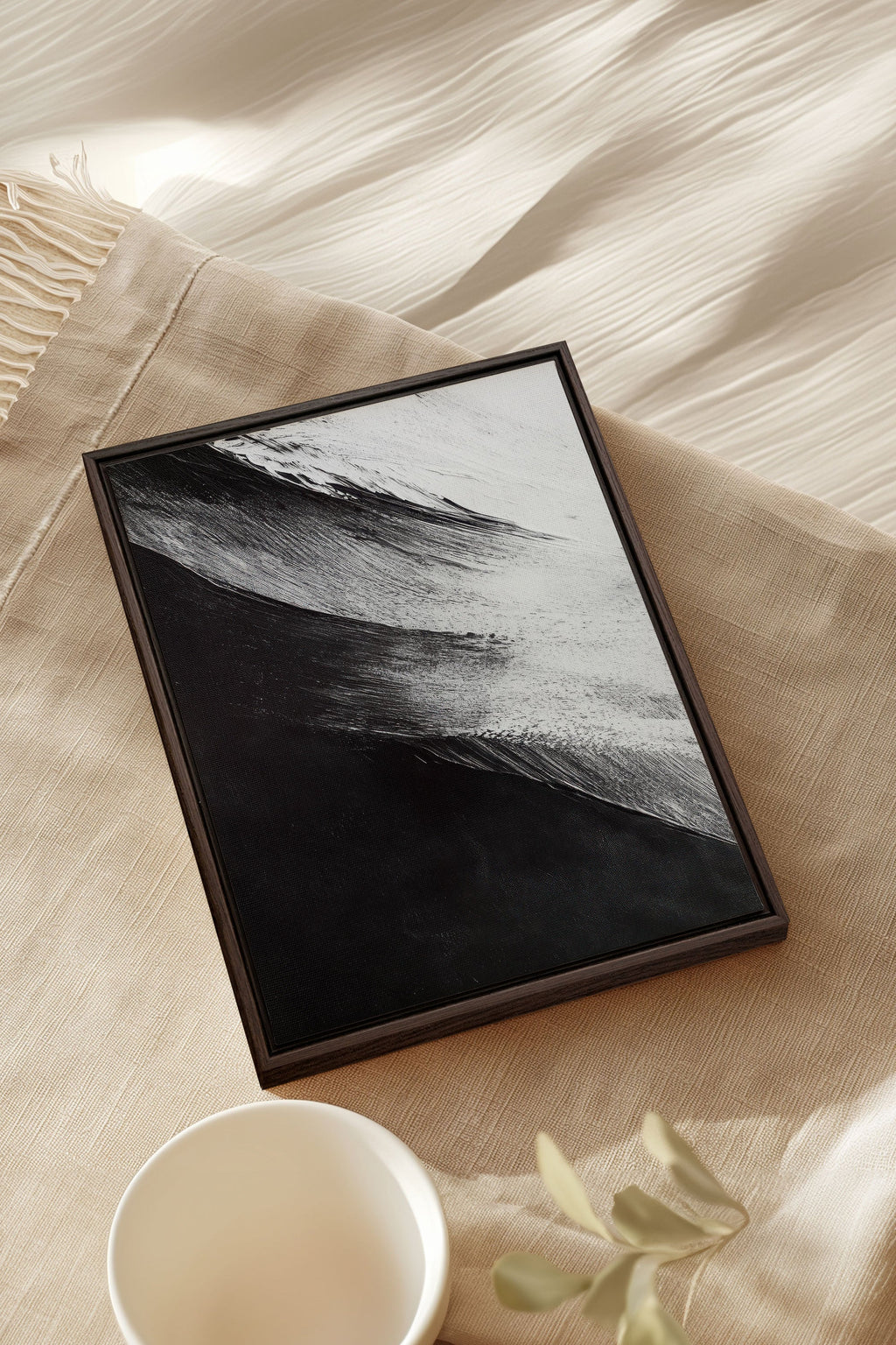 TIDE OF SHADOWS, Stretched Canvas Artwork