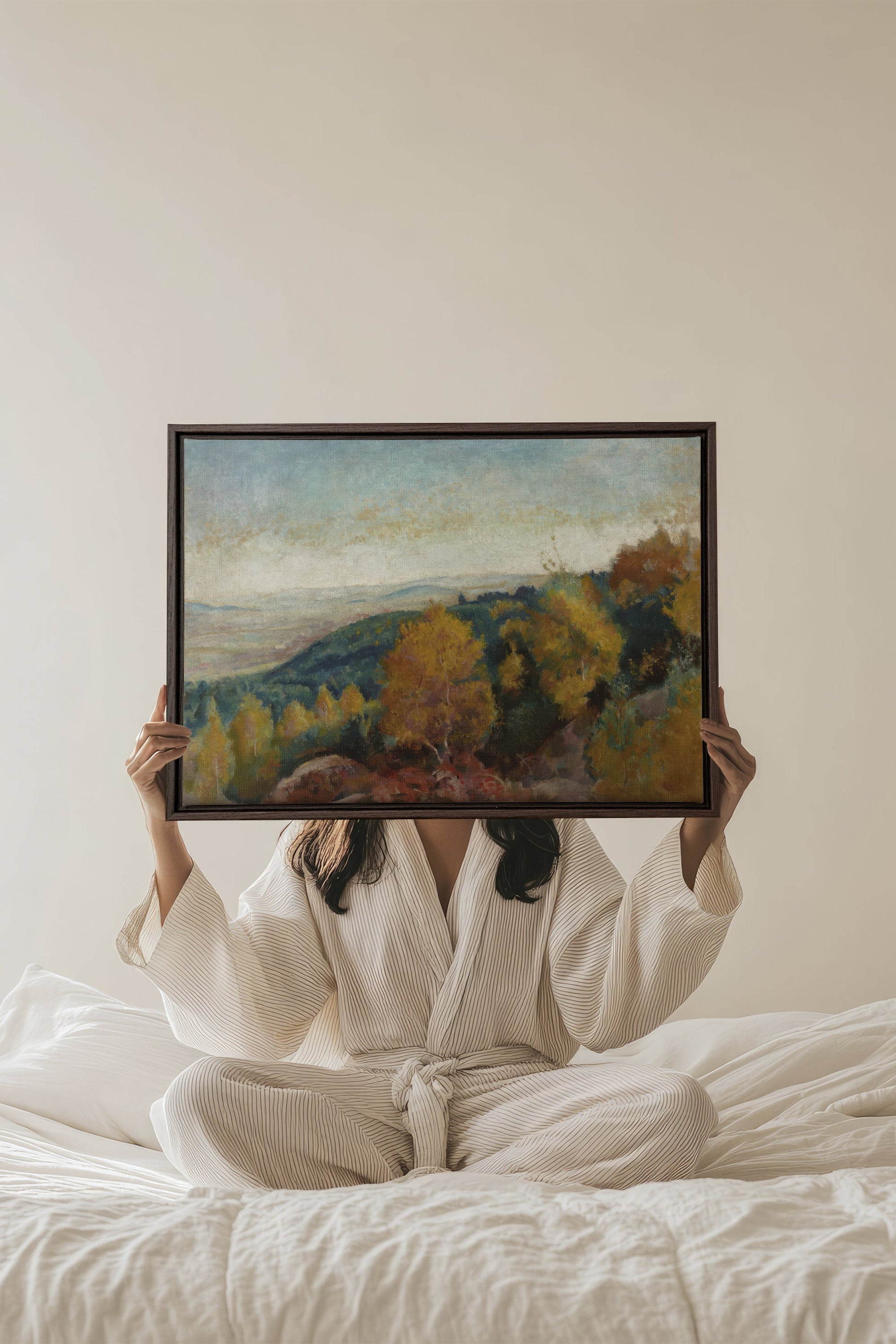 AMBER HILLS, Stretched Canvas Artwork