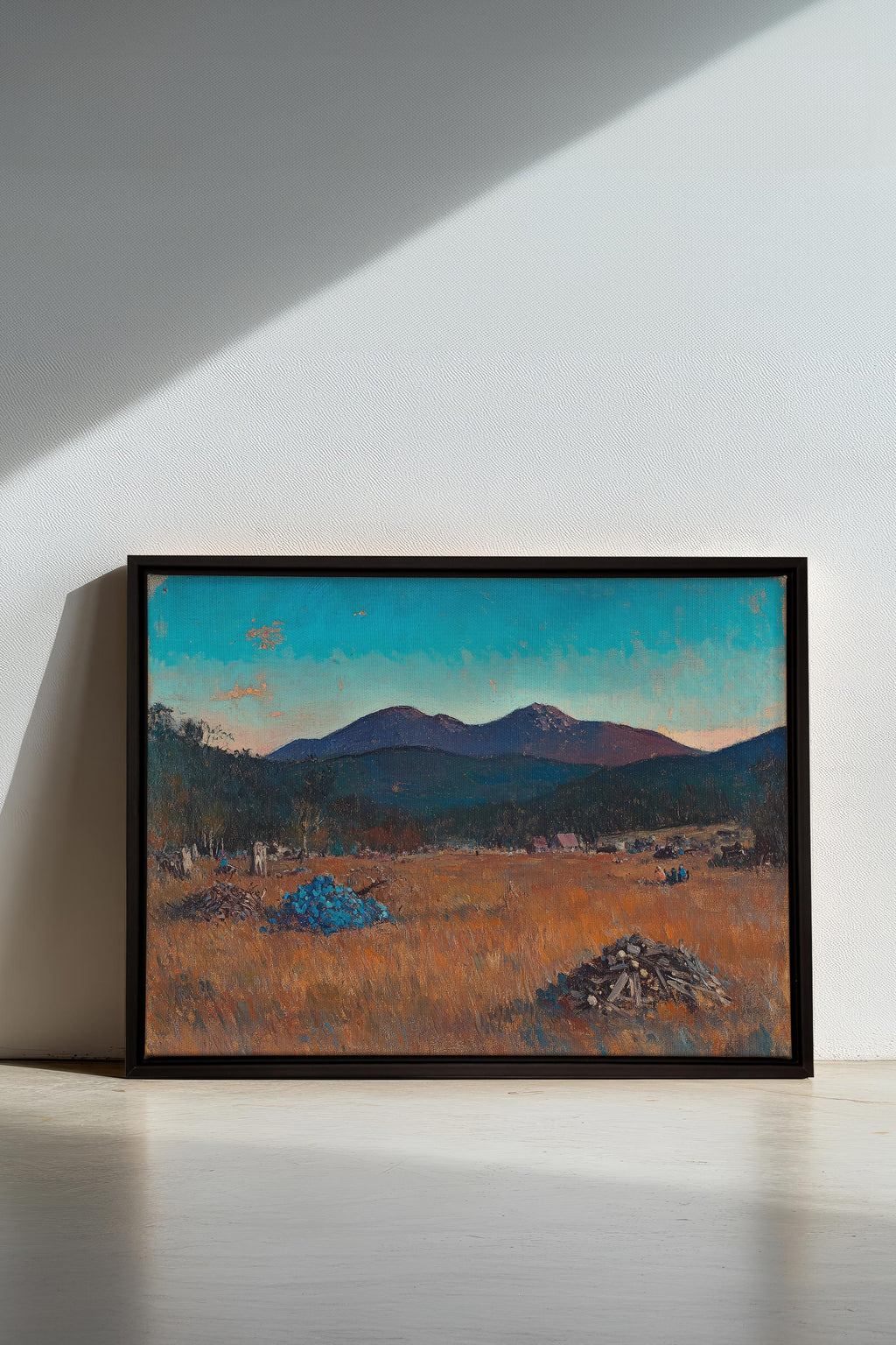 Evening Harvest, Stretched Canvas Artwork