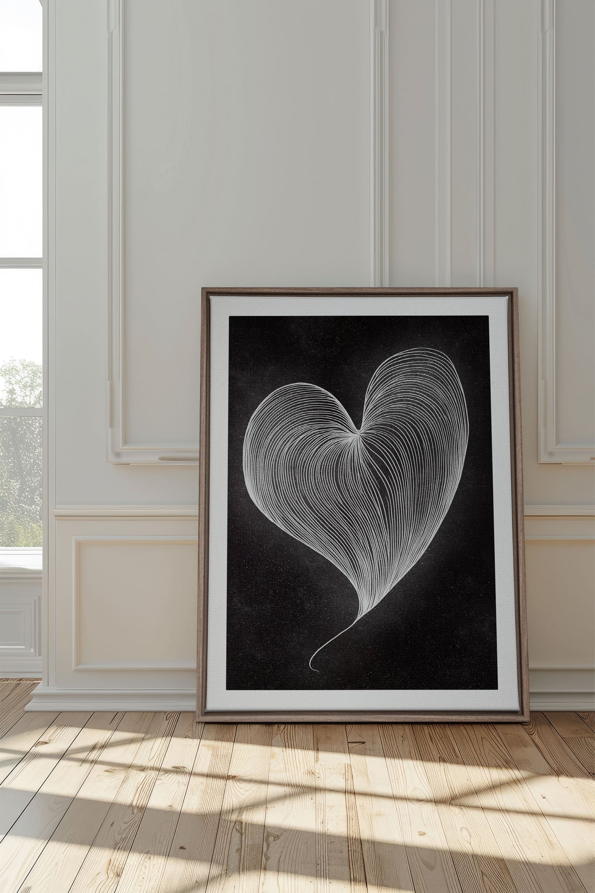 SILENT PULSE, Stretched Canvas Artwork