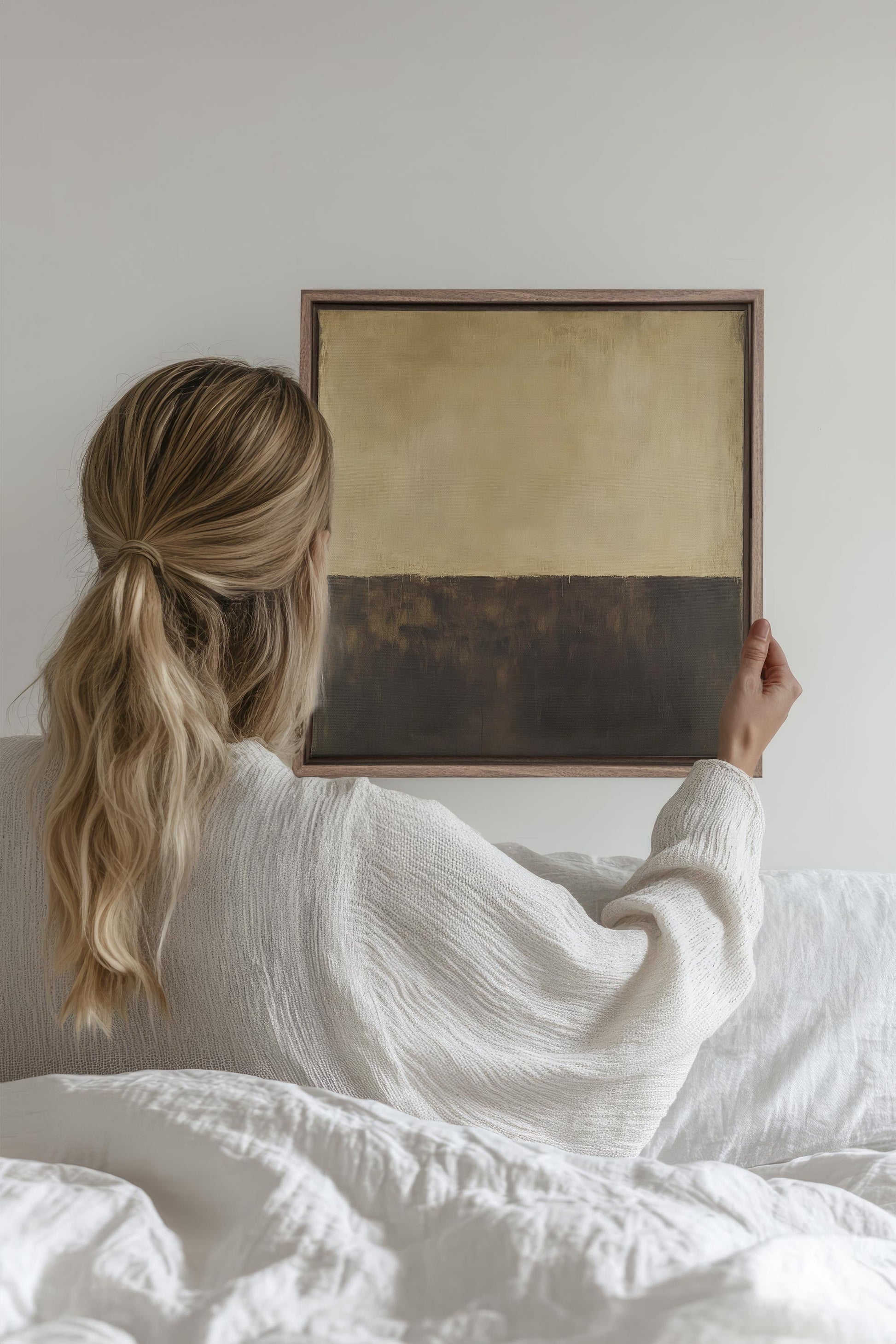 DEEP CALM, Stretched Canvas Artwork