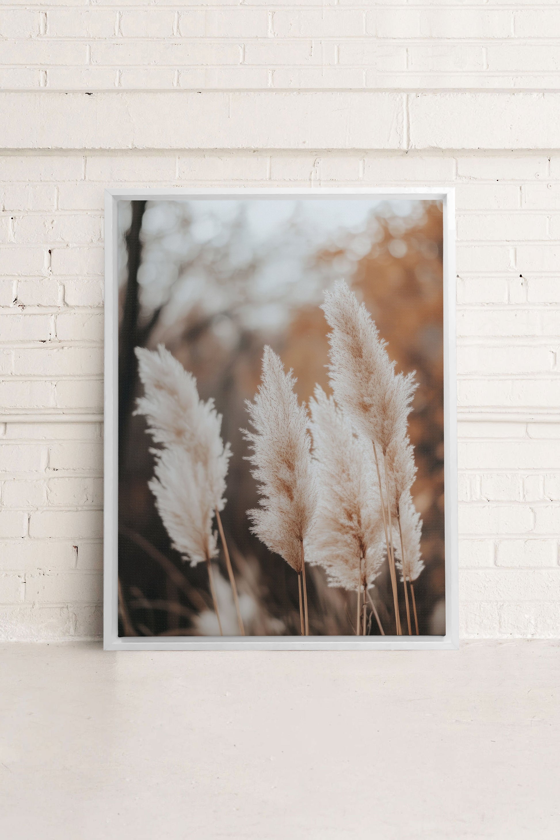 GOLDEN FEATHER, Stretched Canvas Artwork