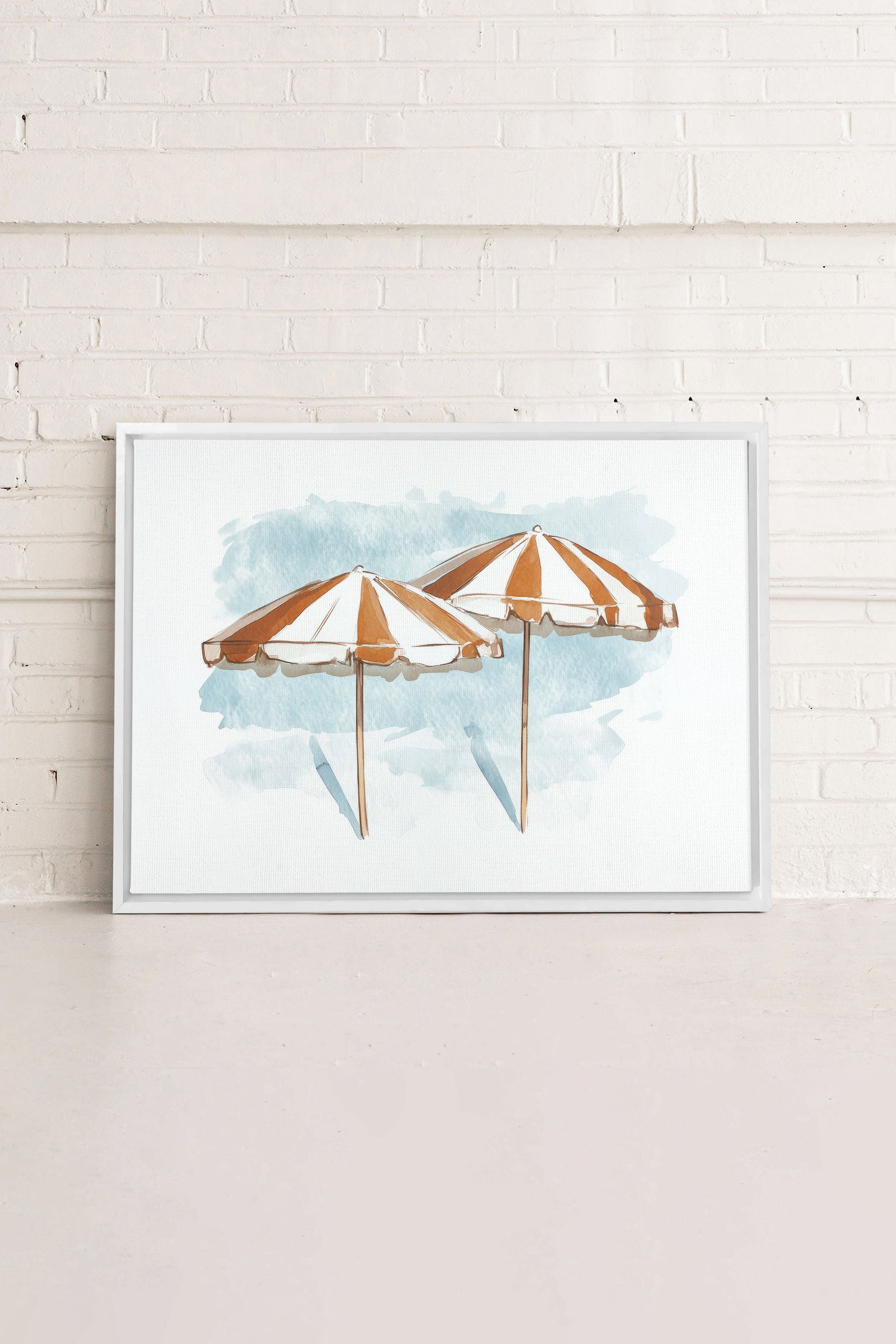 OCEAN SHADE, Stretched Canvas Artwork