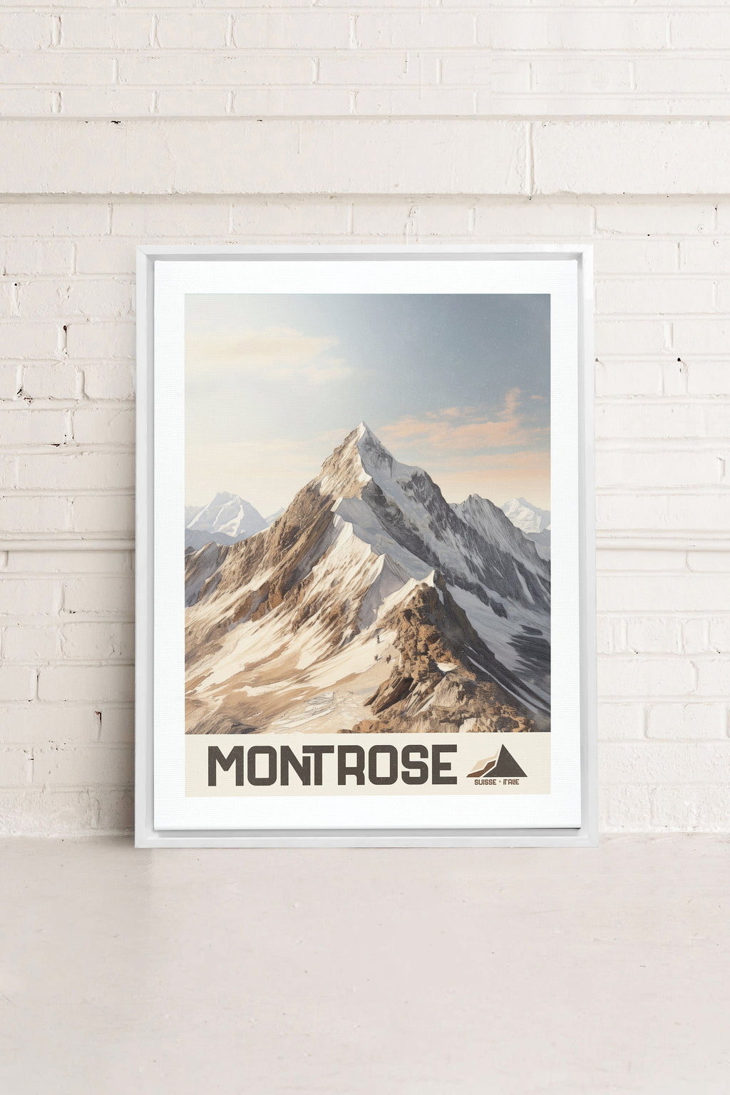 MONT ROSE, Stretched Canvas Artwork