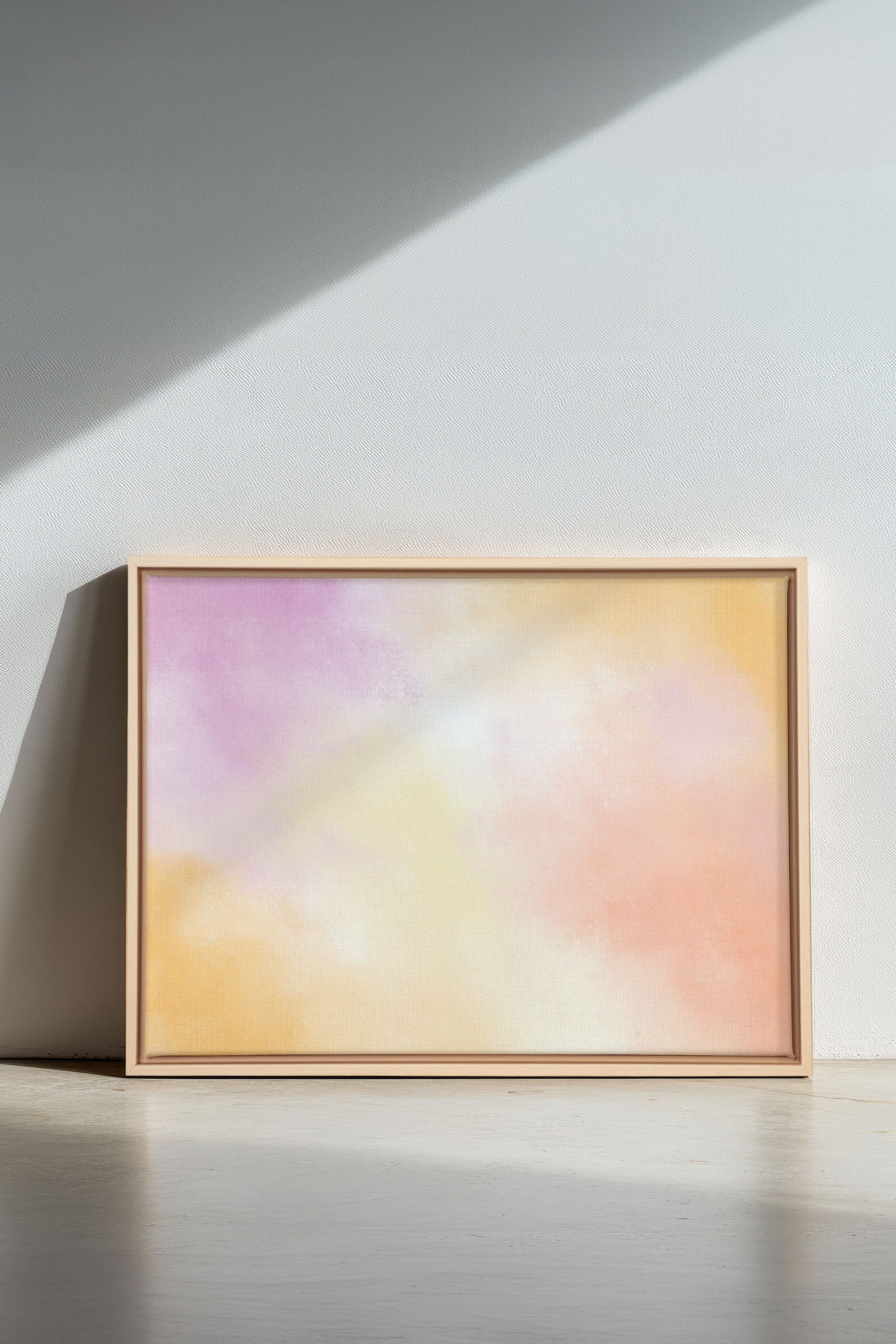 Powdered Glow, Stretched Canvas Artwork