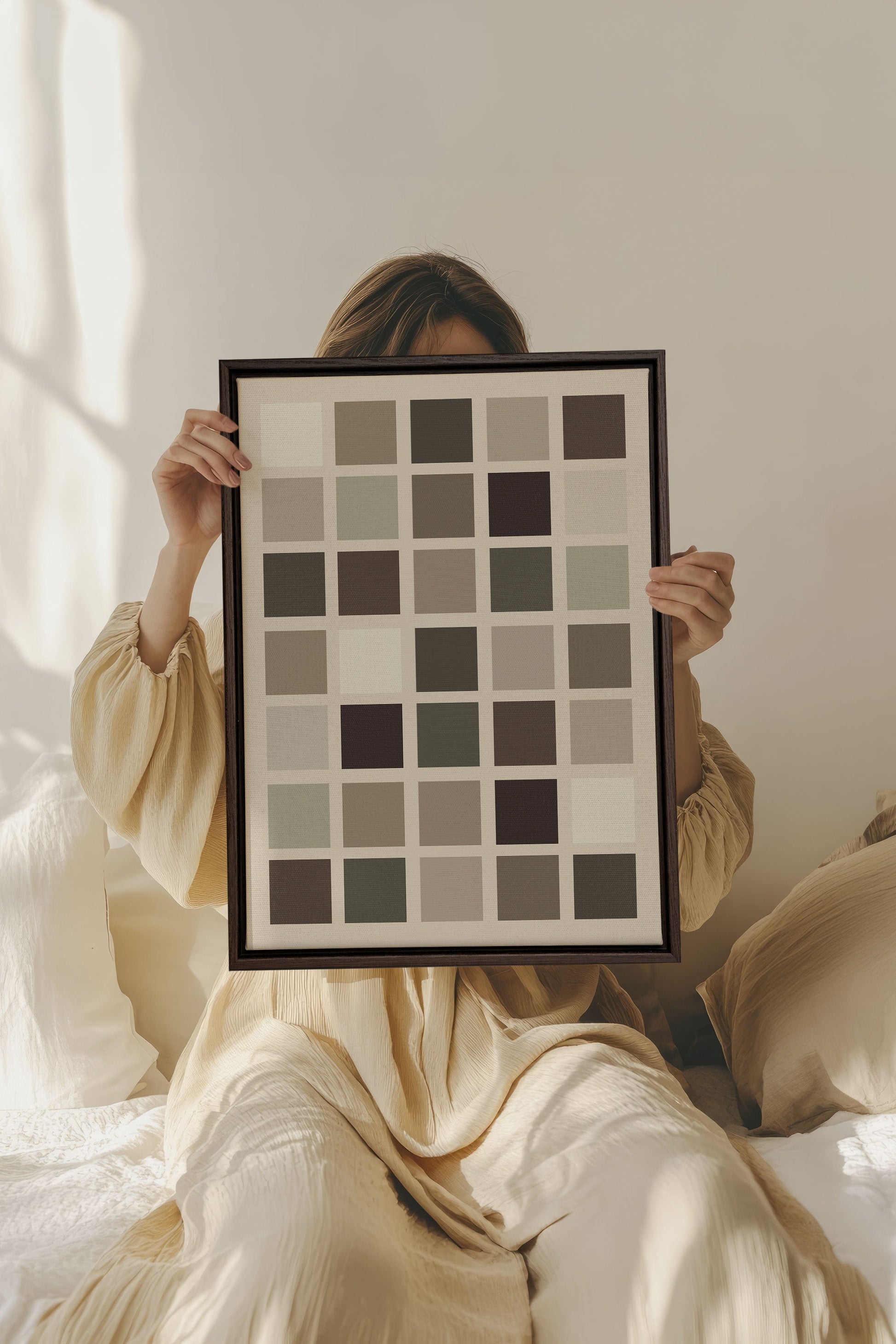 Organized Tones, Stretched Canvas Artwork