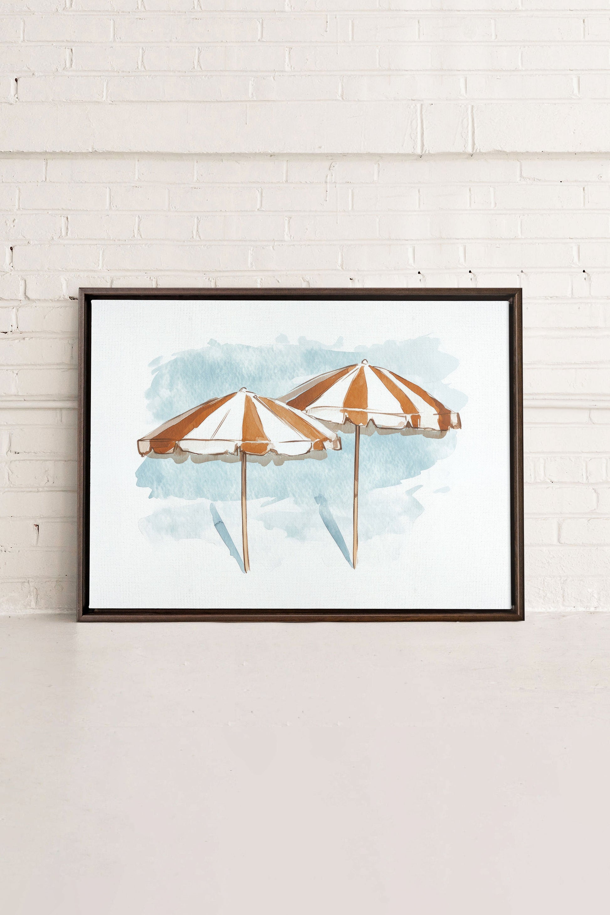 OCEAN SHADE, Stretched Canvas Artwork