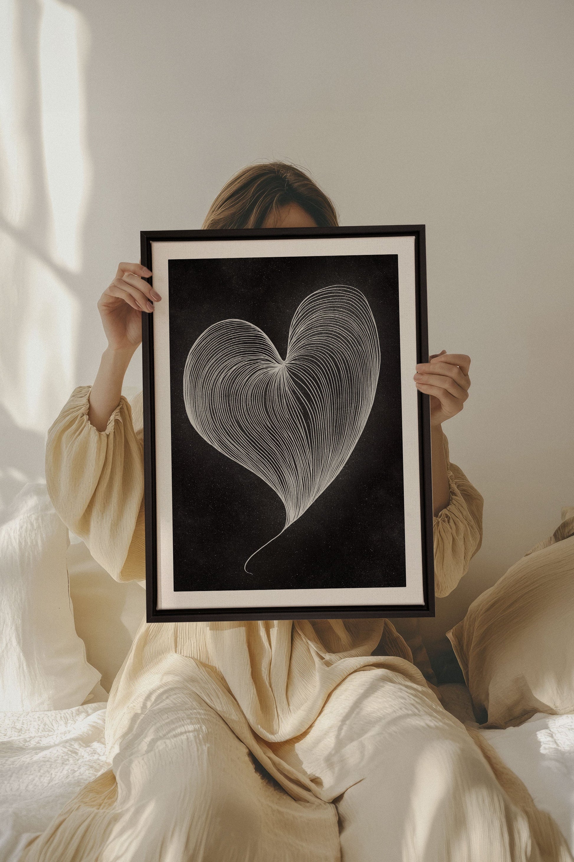 SILENT PULSE, Stretched Canvas Artwork
