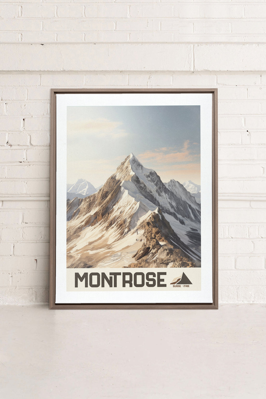 MONT ROSE, Stretched Canvas Artwork