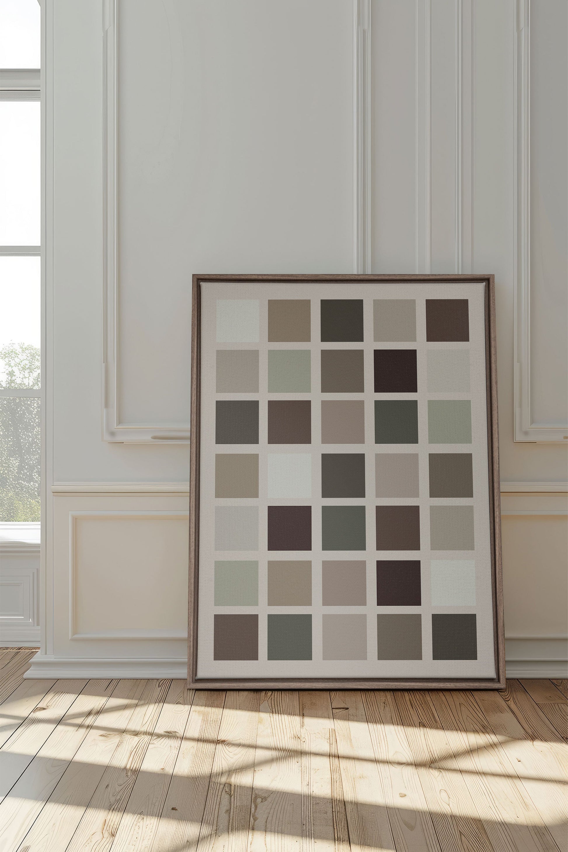 Organized Tones, Stretched Canvas Artwork