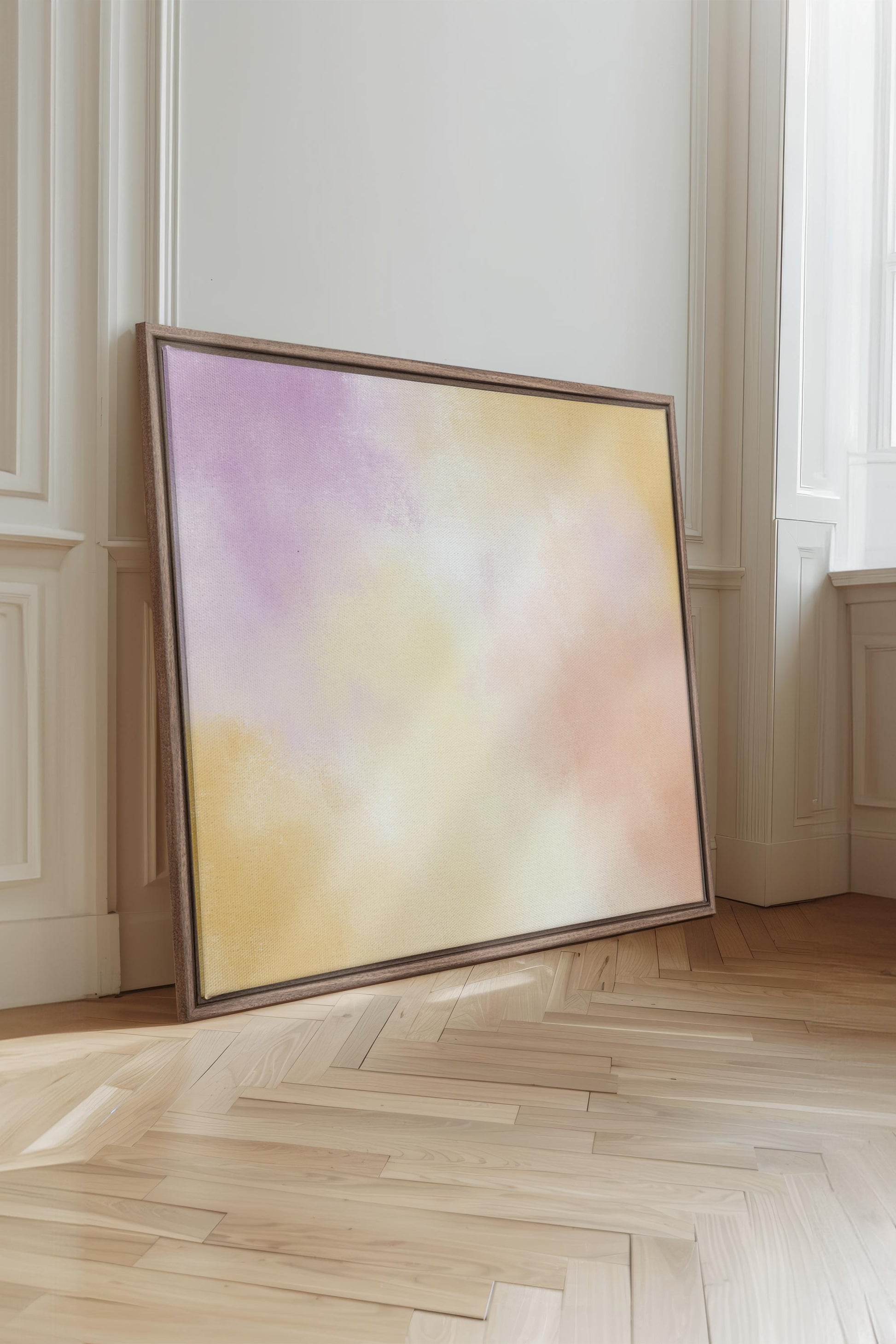Powdered Glow, Stretched Canvas Artwork