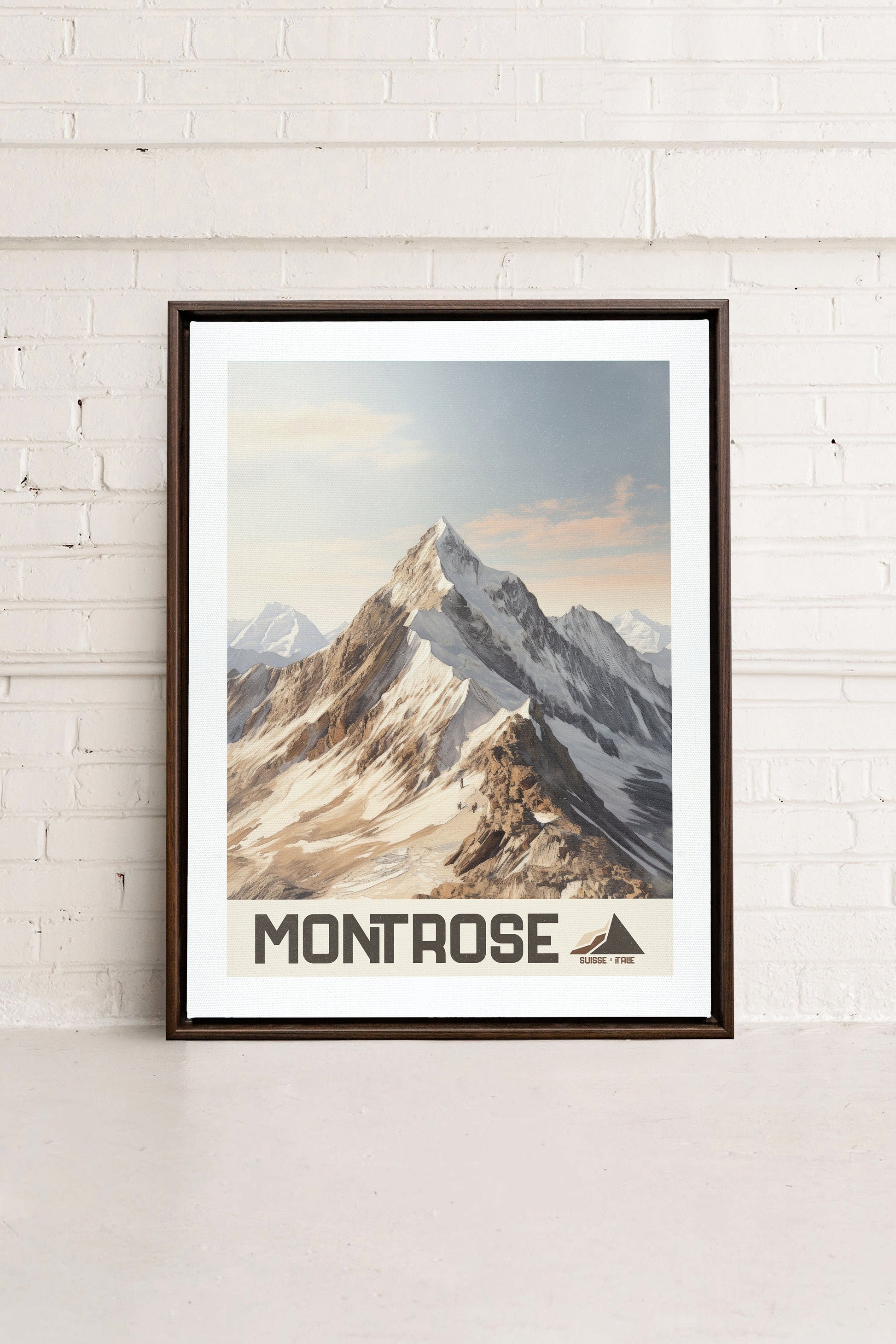 MONT ROSE, Stretched Canvas Artwork
