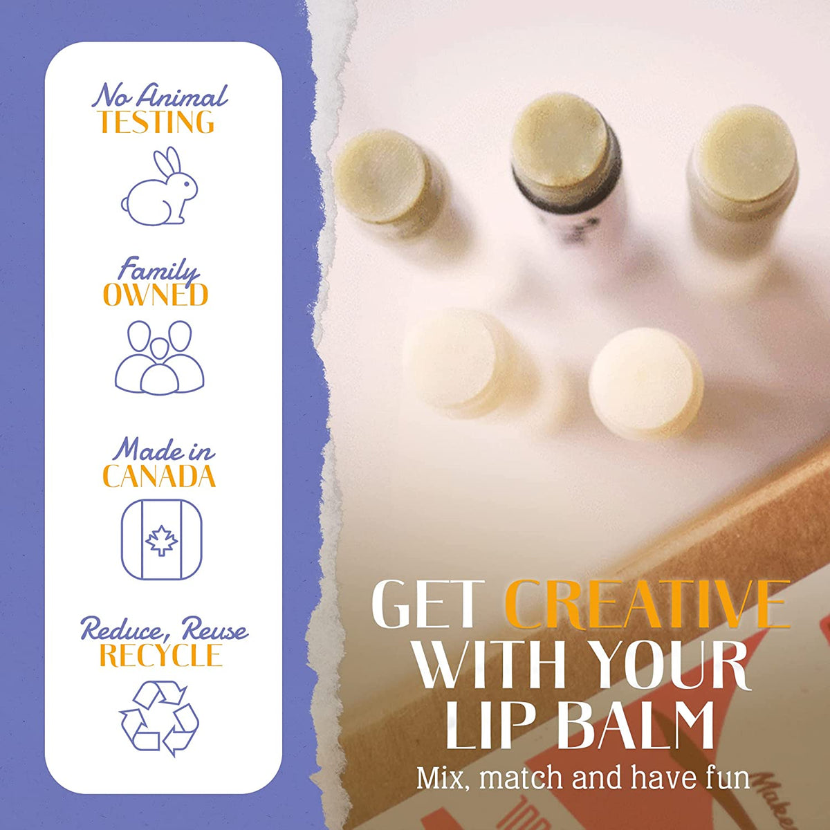 DIY Lip Balm Making Kit for Adults