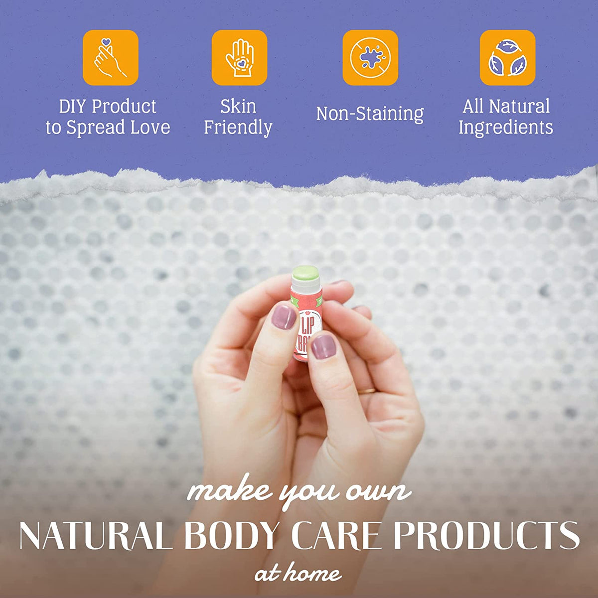 DIY Lip Balm Making Kit for Adults