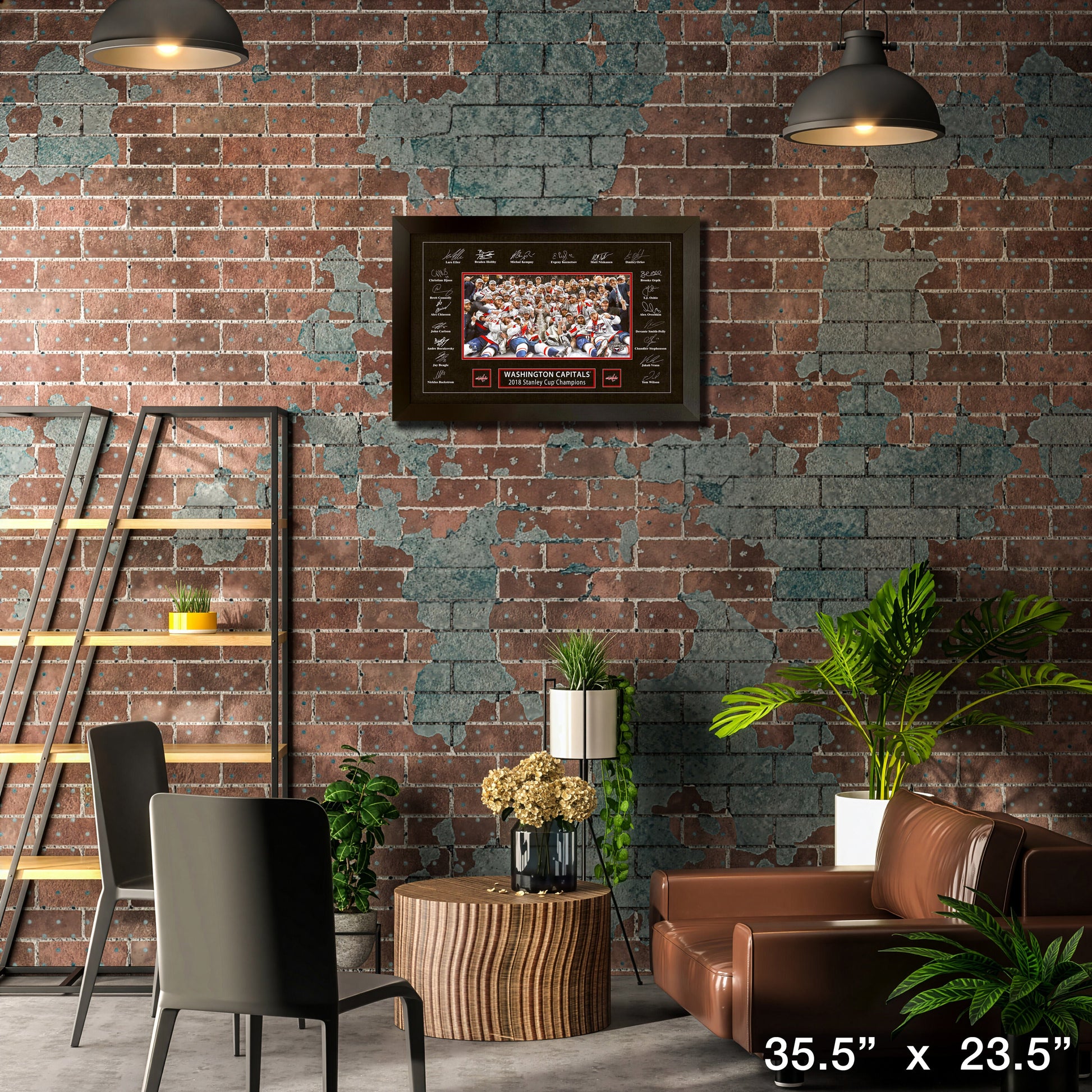 Washington Capitals 2018 Stanley Cup Replica Signature Frame