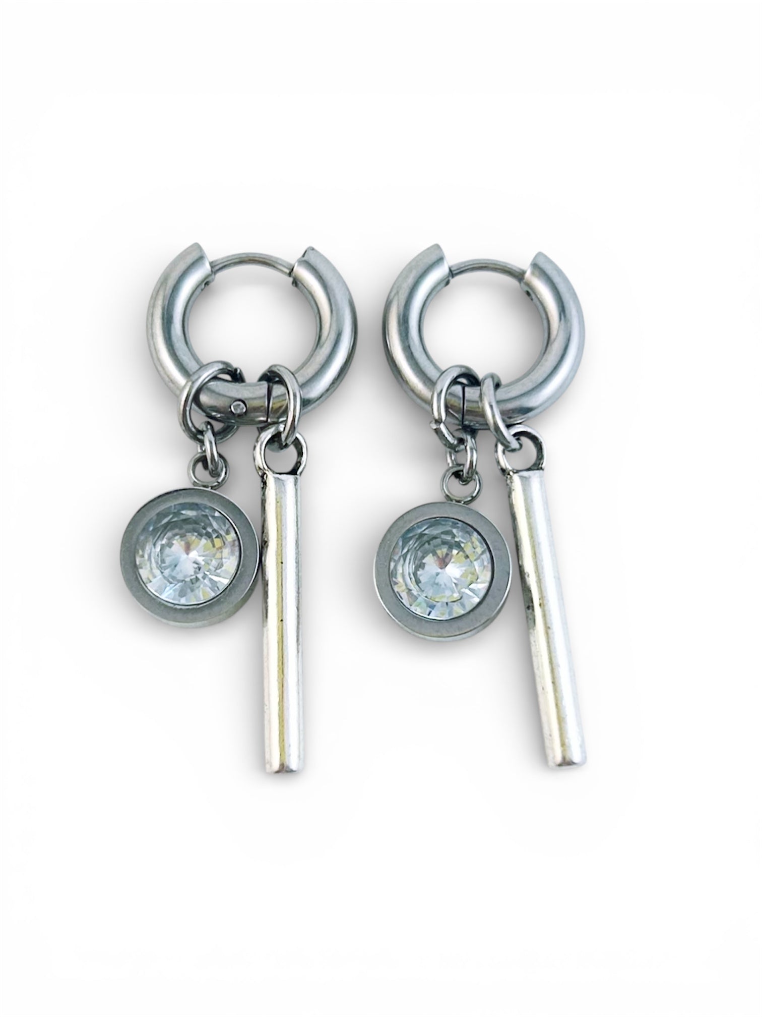 Style Switch Hoops - Silver