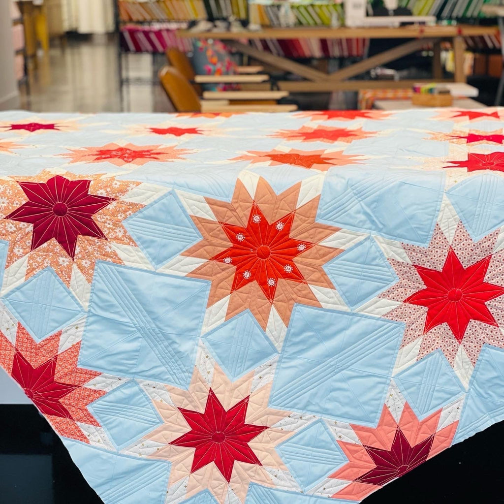 Not Alone Star Quilt Pattern by Plains and Pine