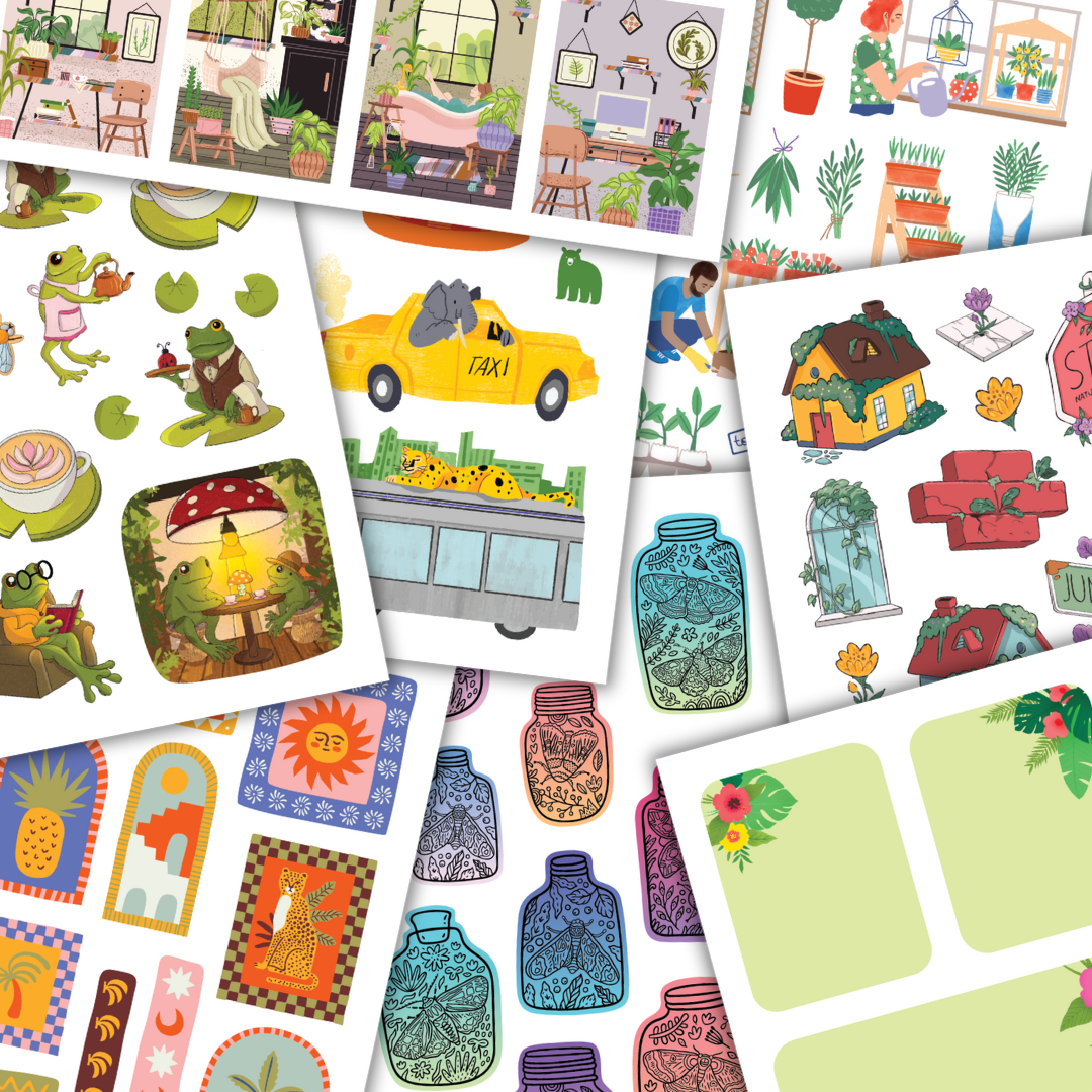 July 2025 Big Kids Sticker Club