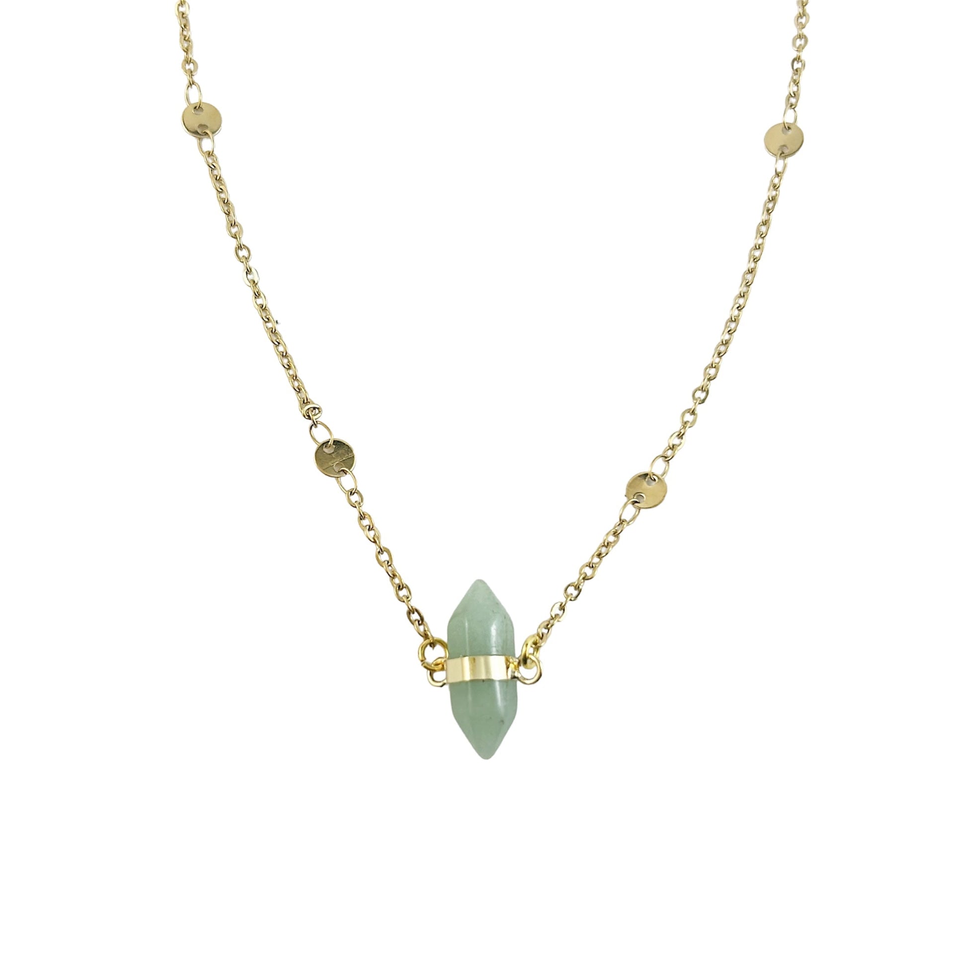 Aventurine Crystal Necklace