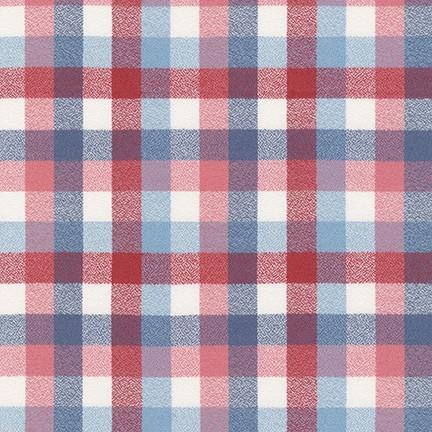 Mammoth Organic Flannel - Americana, 1/4 yard