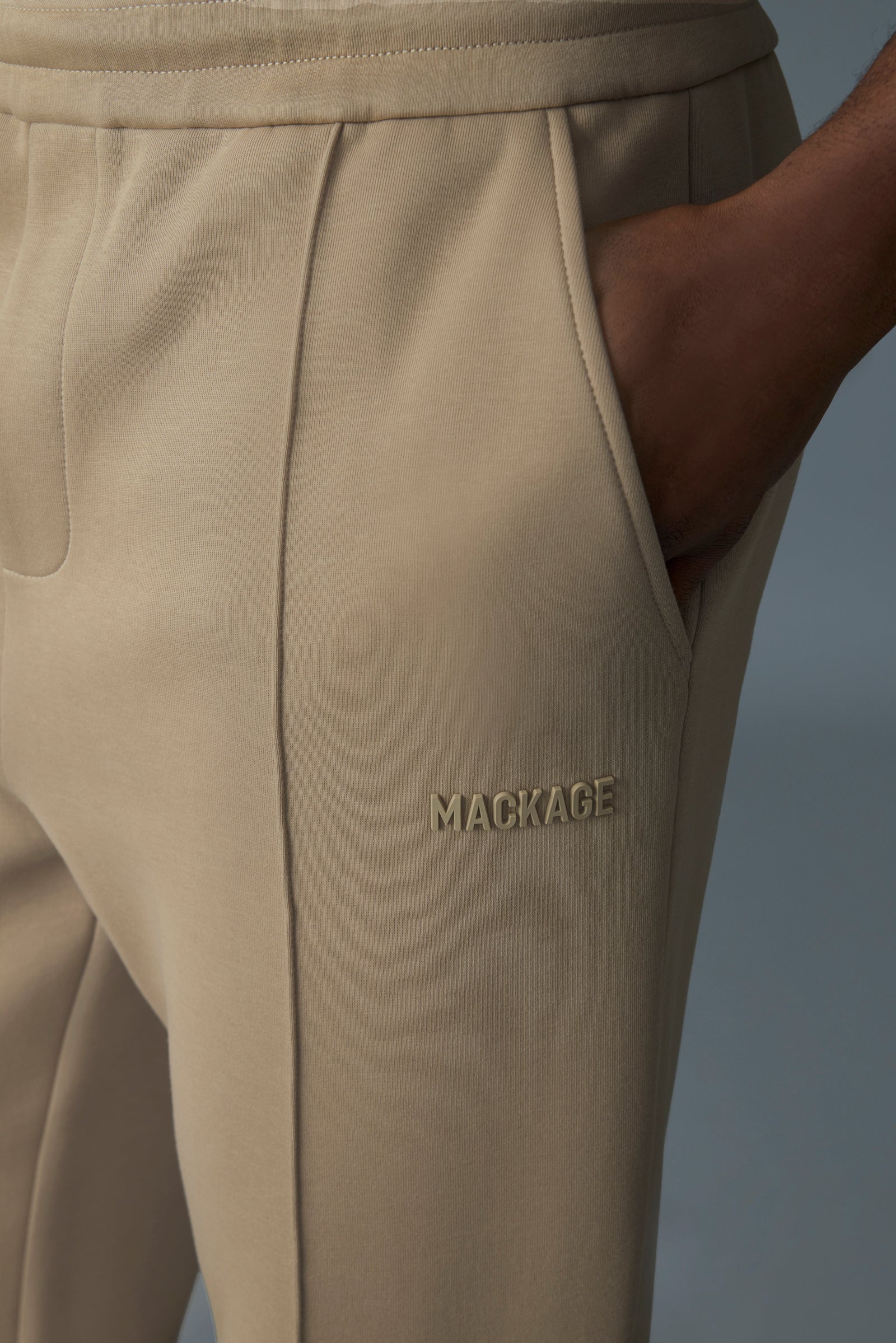 JAMIL-R Double-face jersey sweatpants