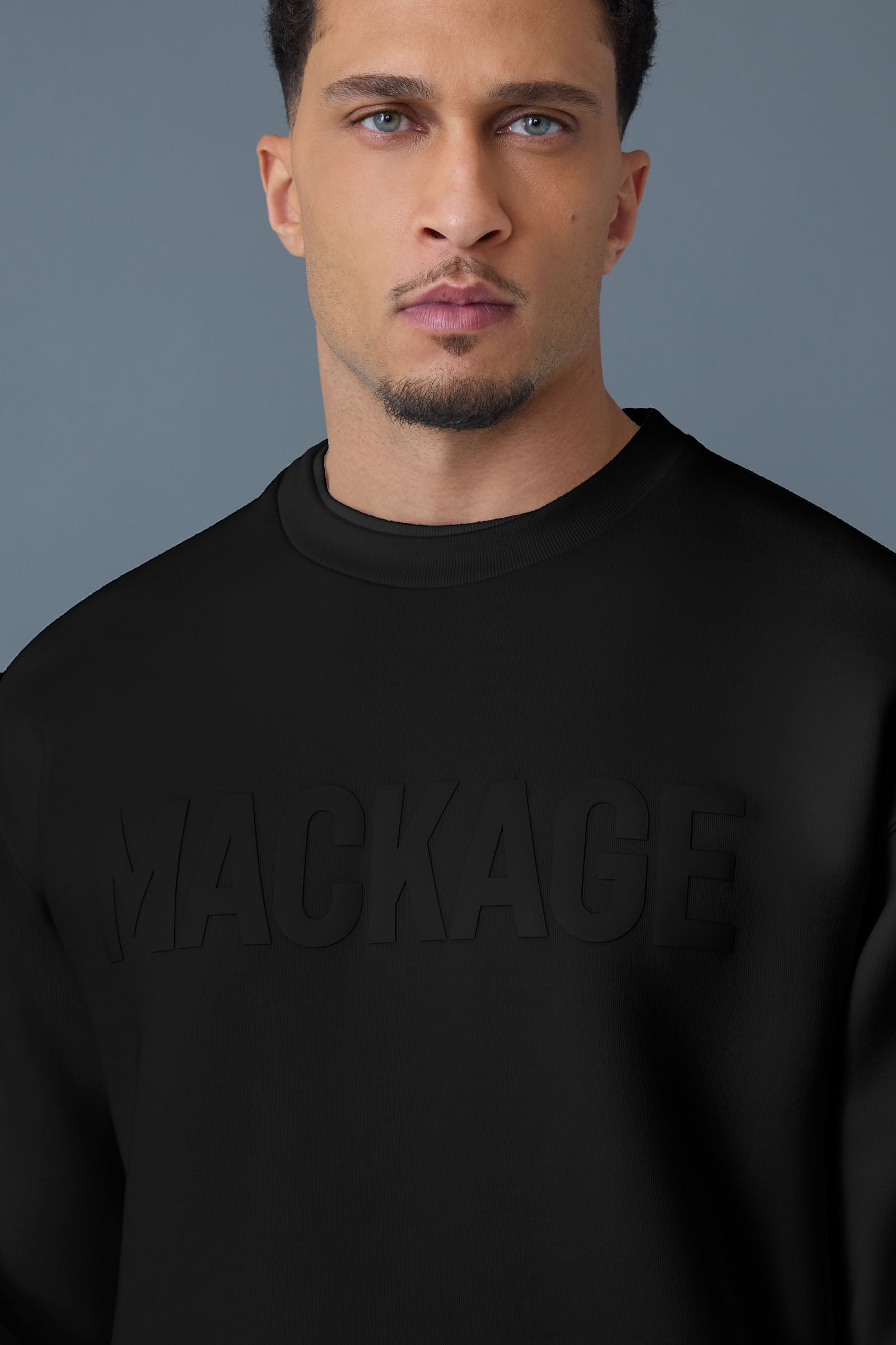 JULIUS Double-Face Jersey Logo Sweatshirt