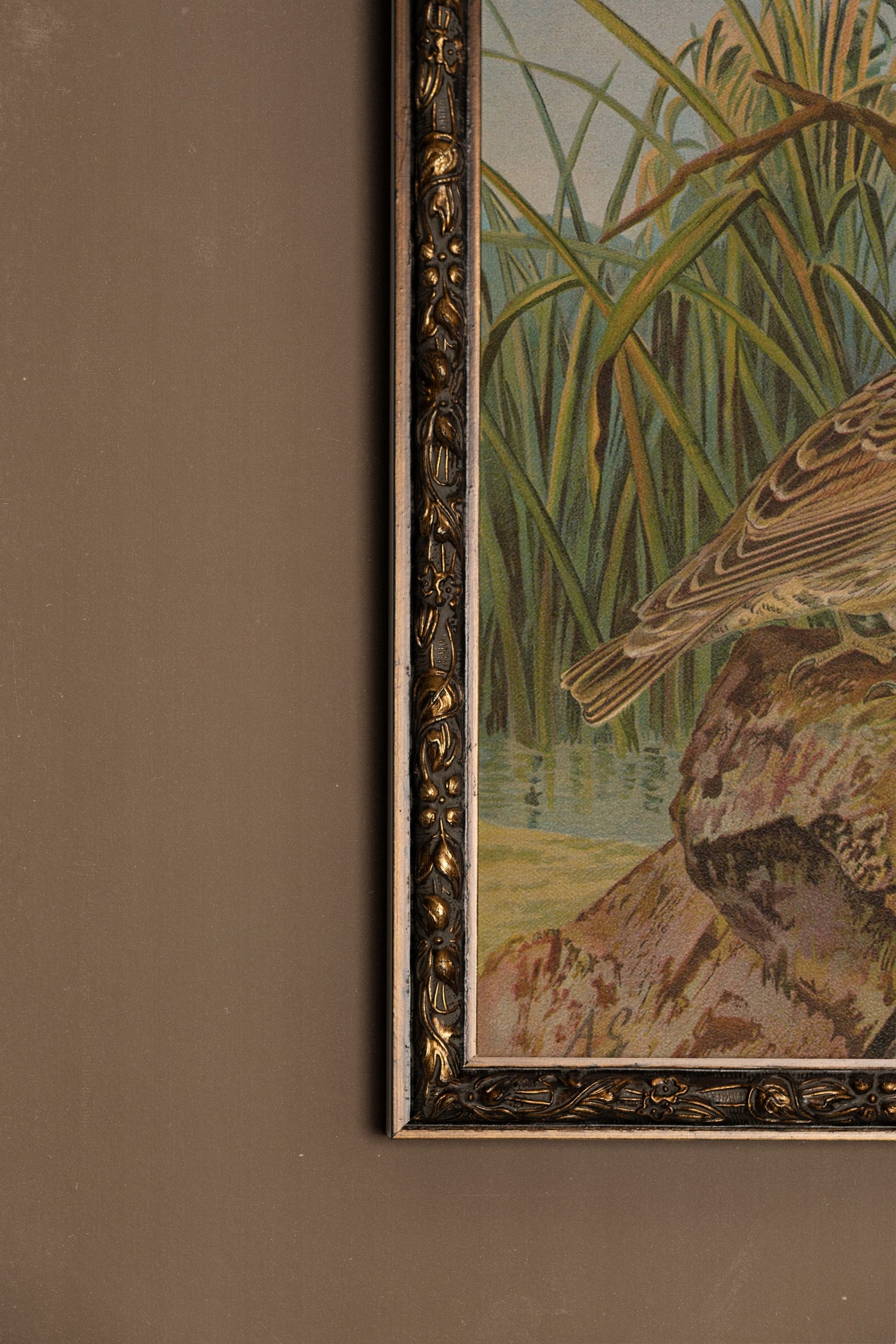 Song of the Reeds, Vintage Bronze Frame