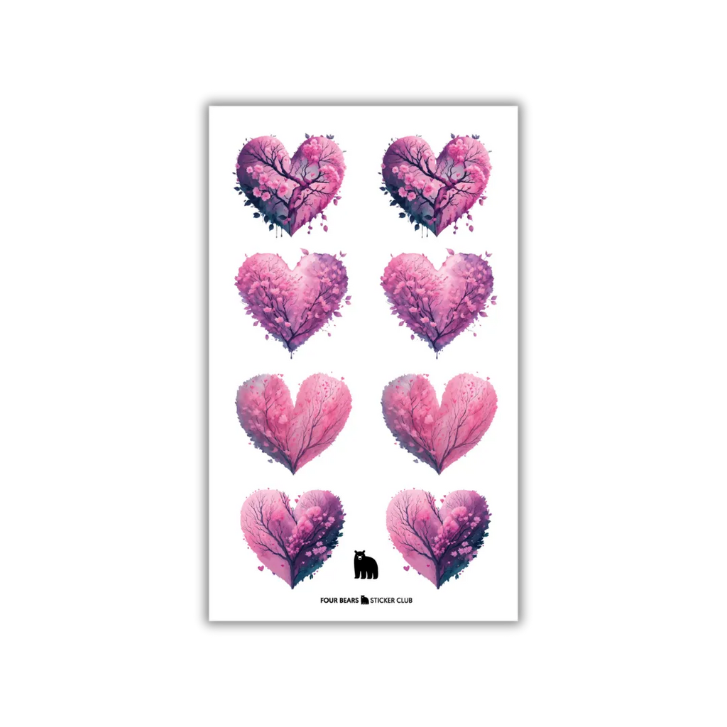 Love Trees - Four Bears Sticker Club