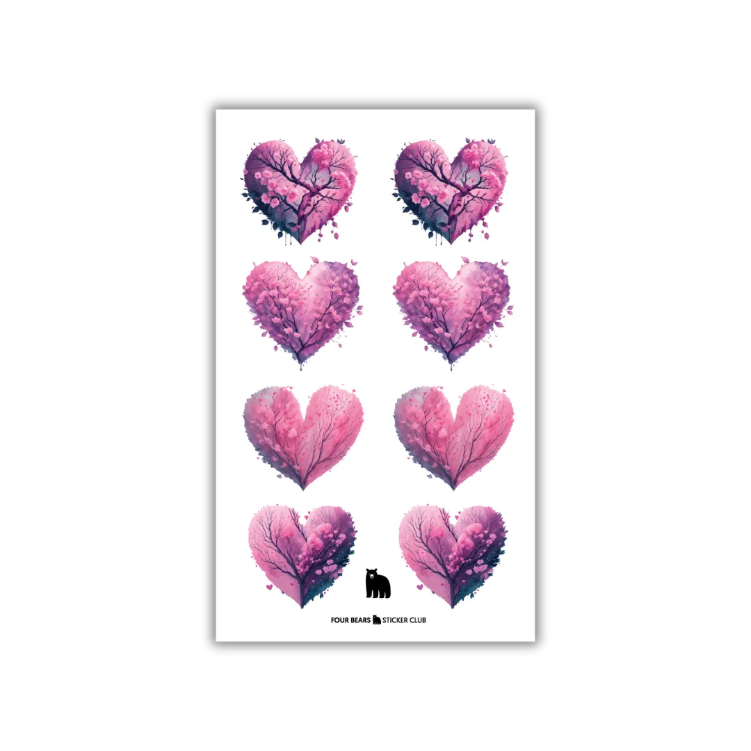 Love Trees - Four Bears Sticker Club