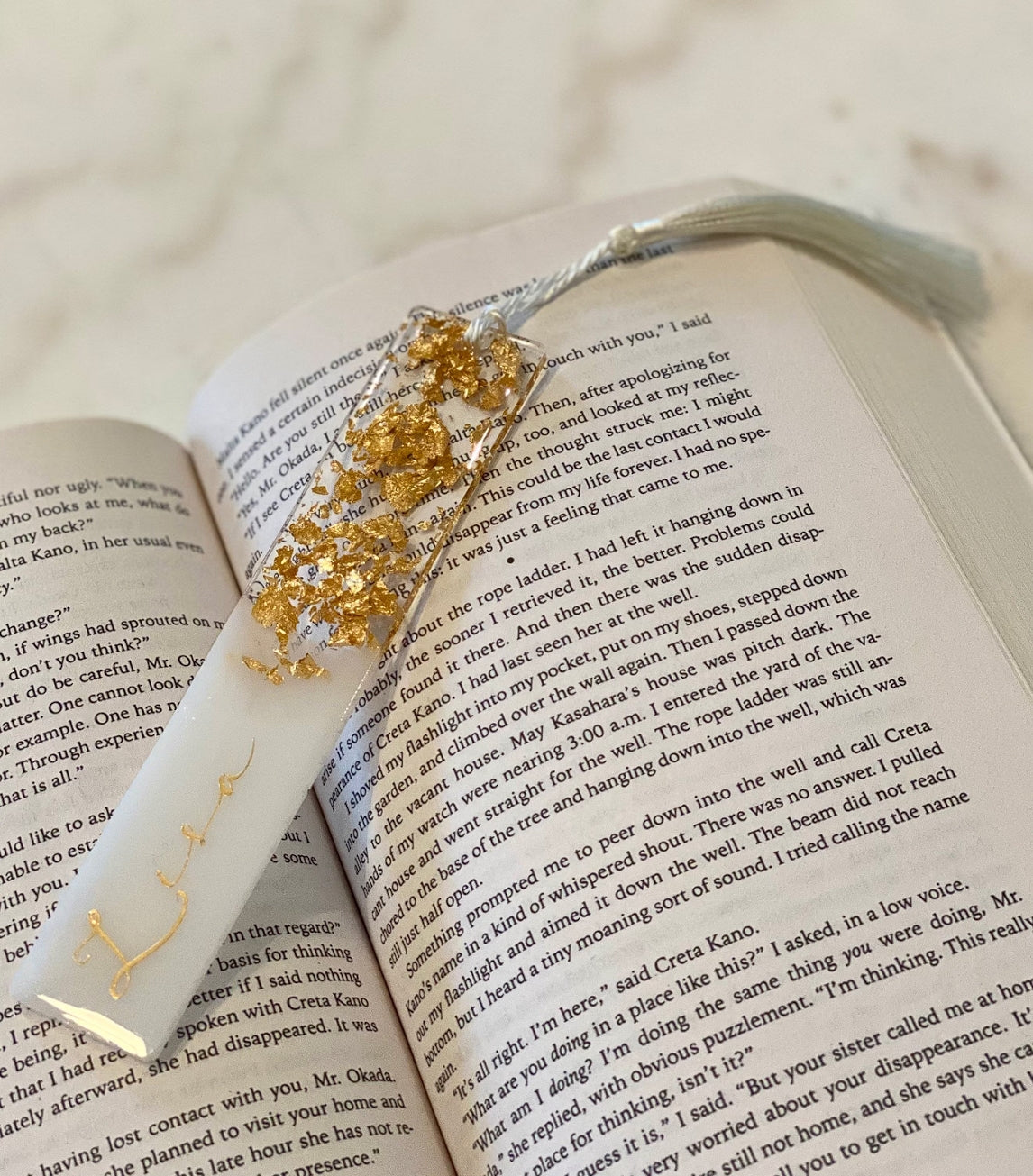Resin Bookmark
