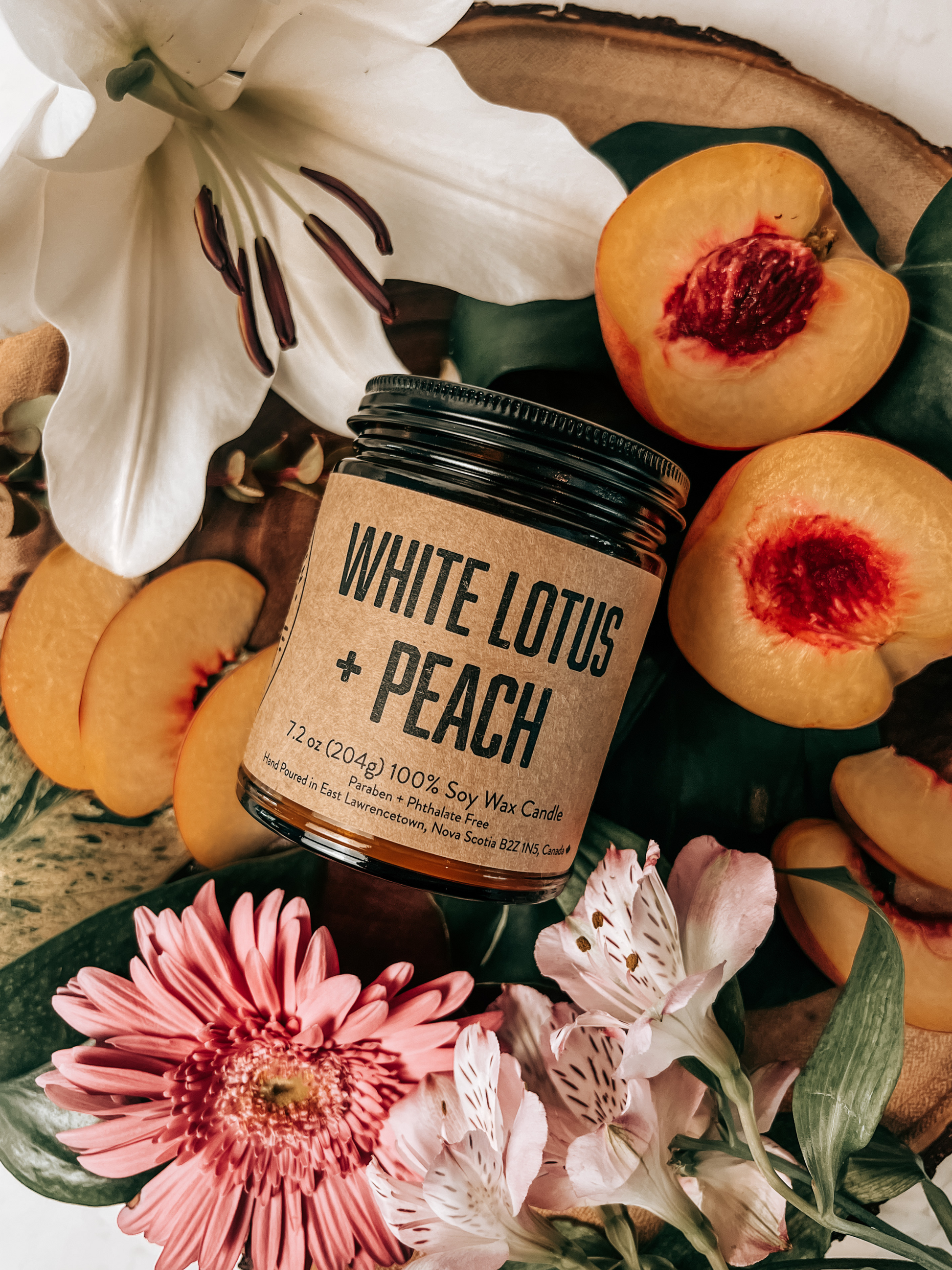 LOTUS BLANC + PÊCHE