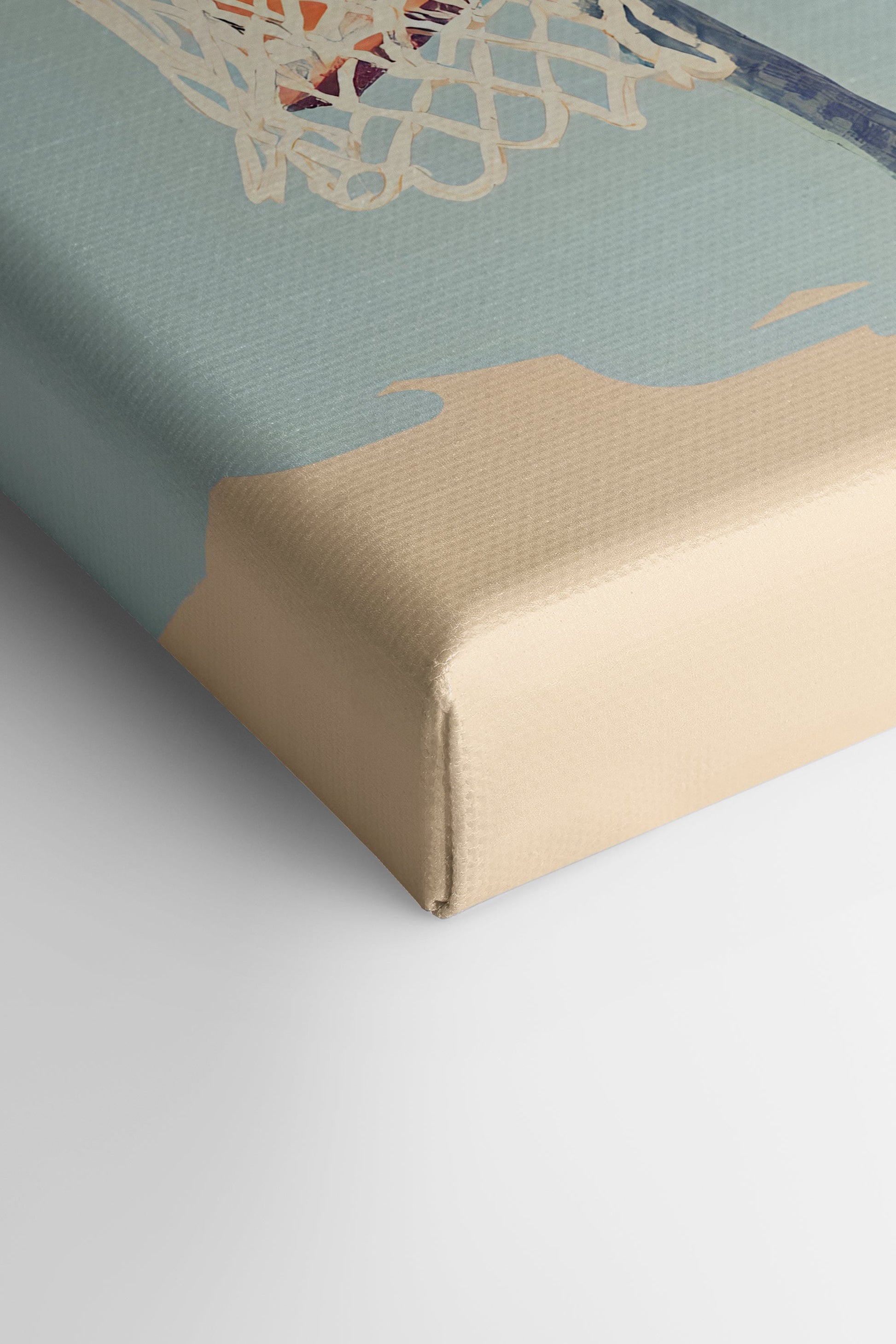 Summer Hoops, Stretched Canvas Artwork