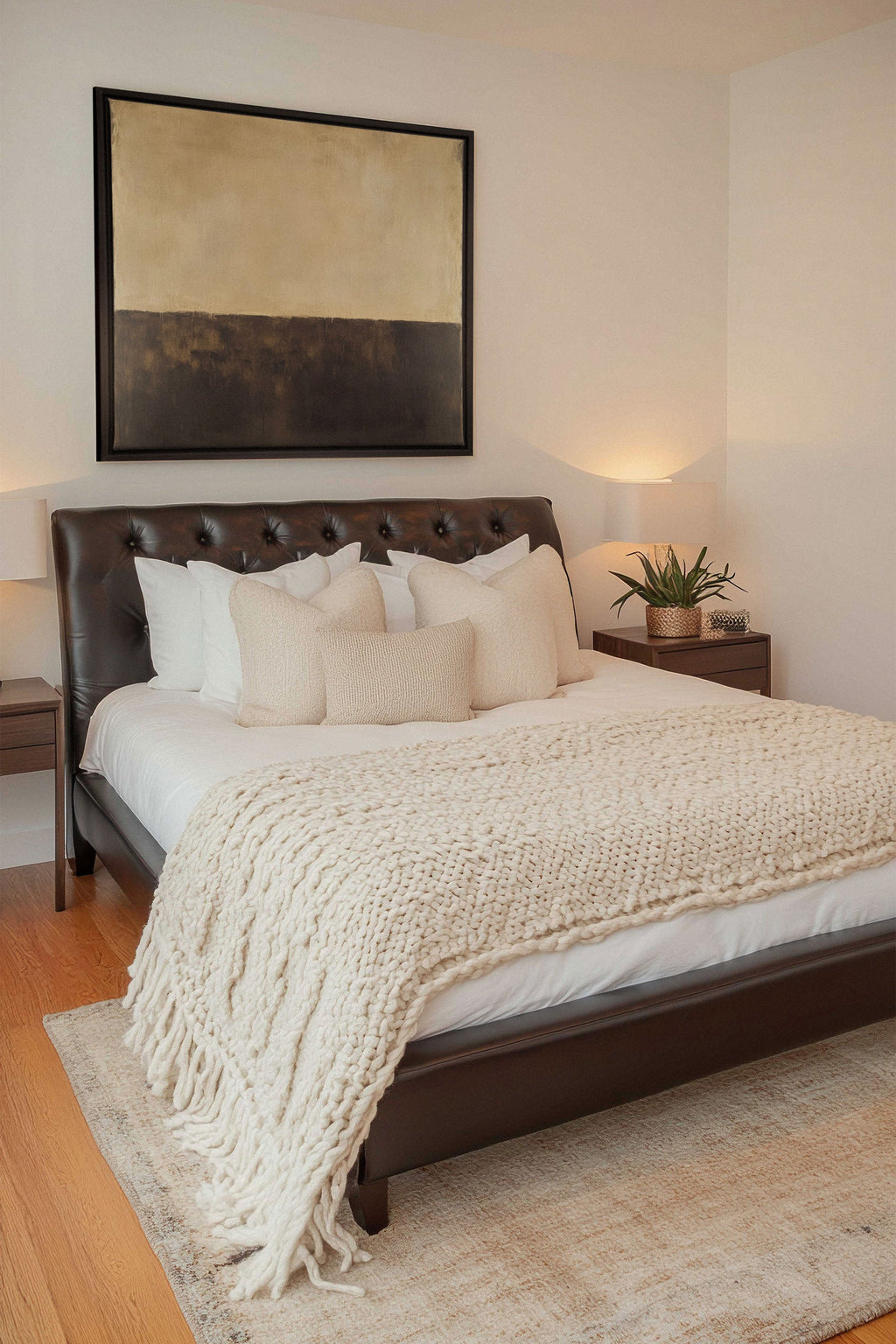 DEEP CALM, Stretched Canvas Artwork
