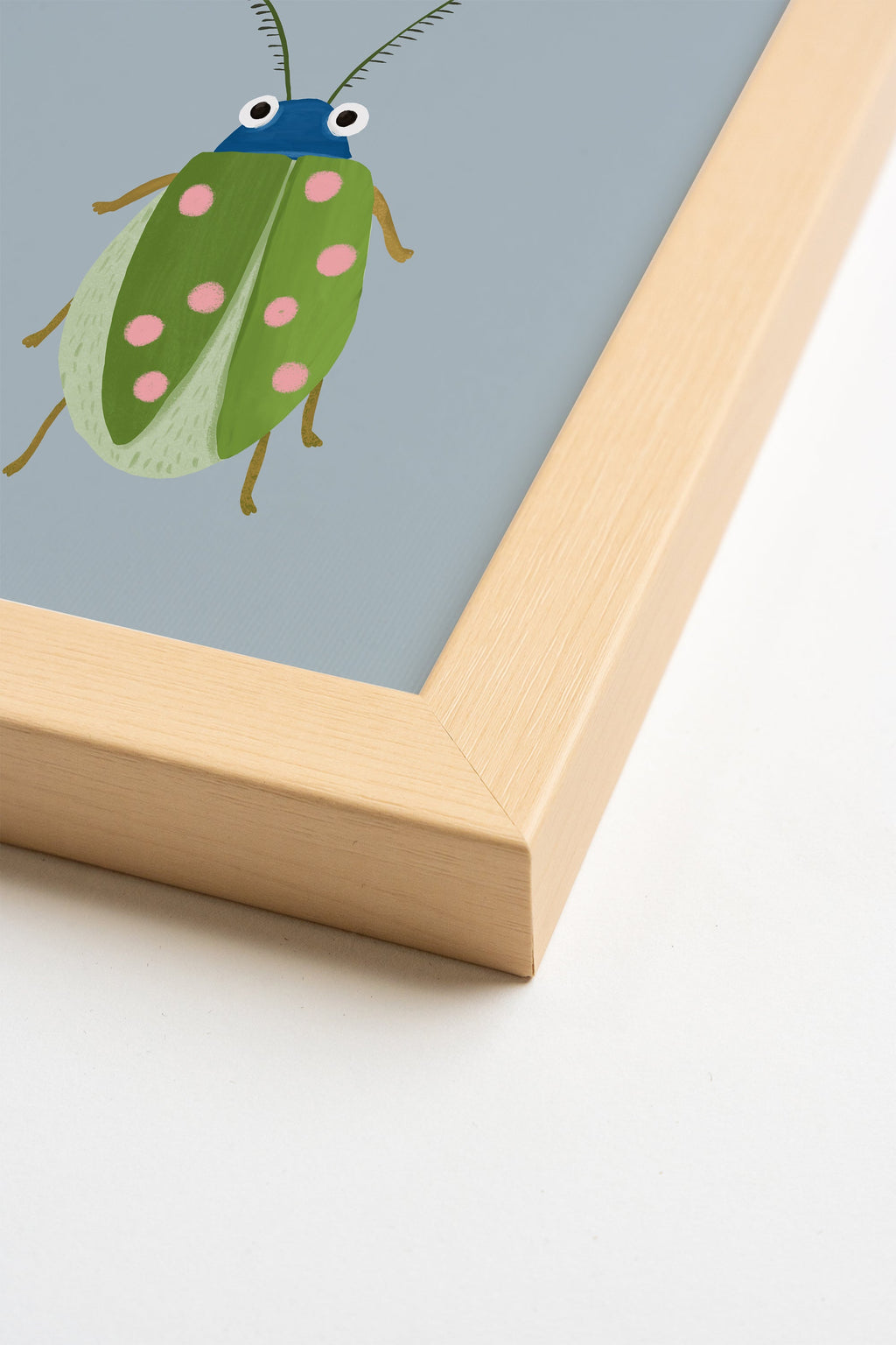 Coccinelle Comforter, Framed Rigid Canvas