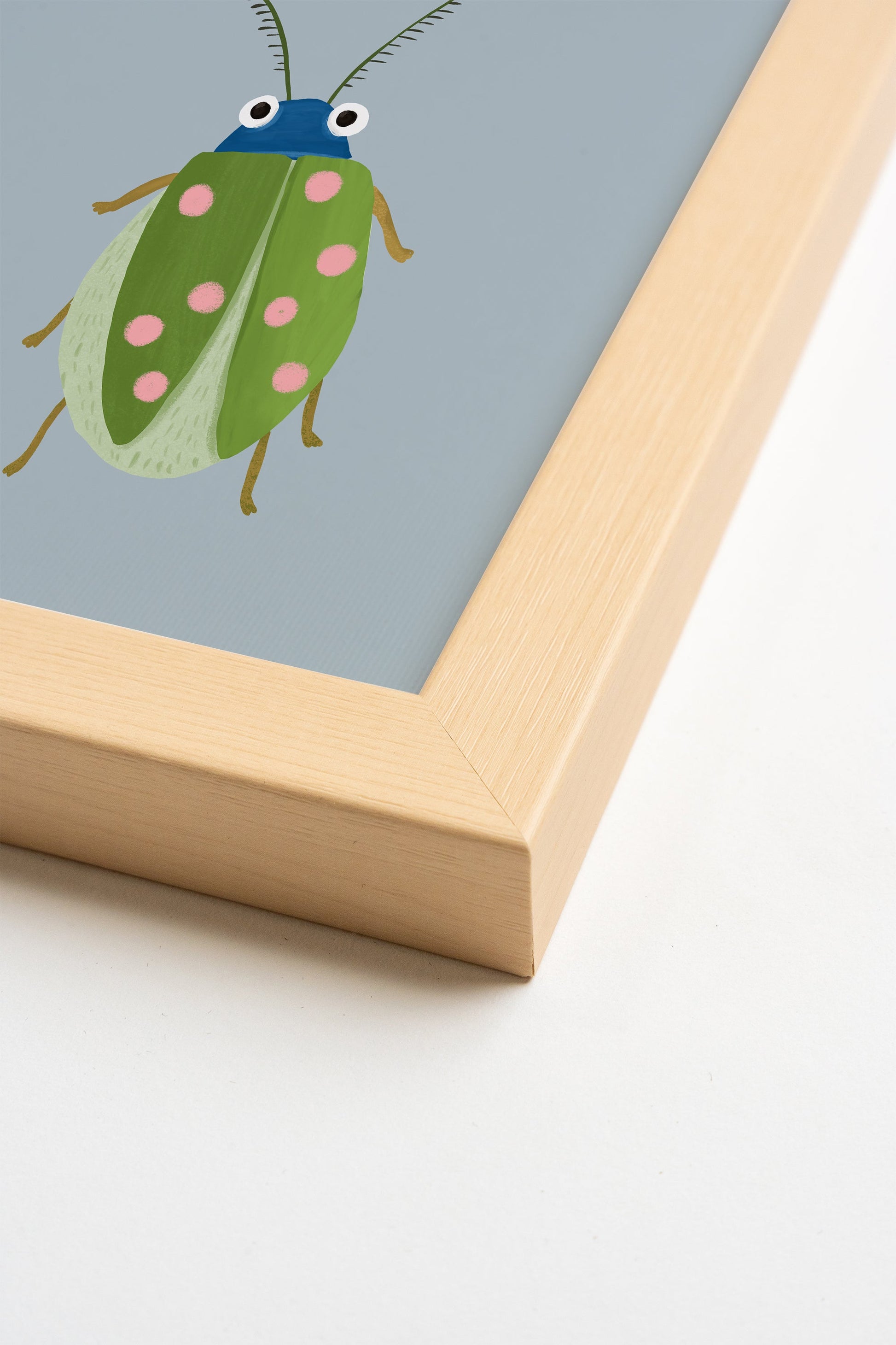 Coccinelle Comforter, Framed Rigid Canvas