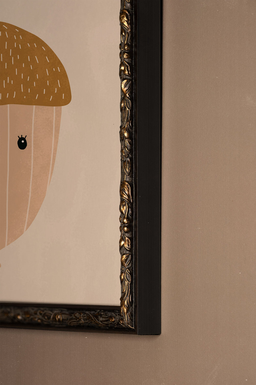 Sweet Hazelnut, Vintage Bronze Frame