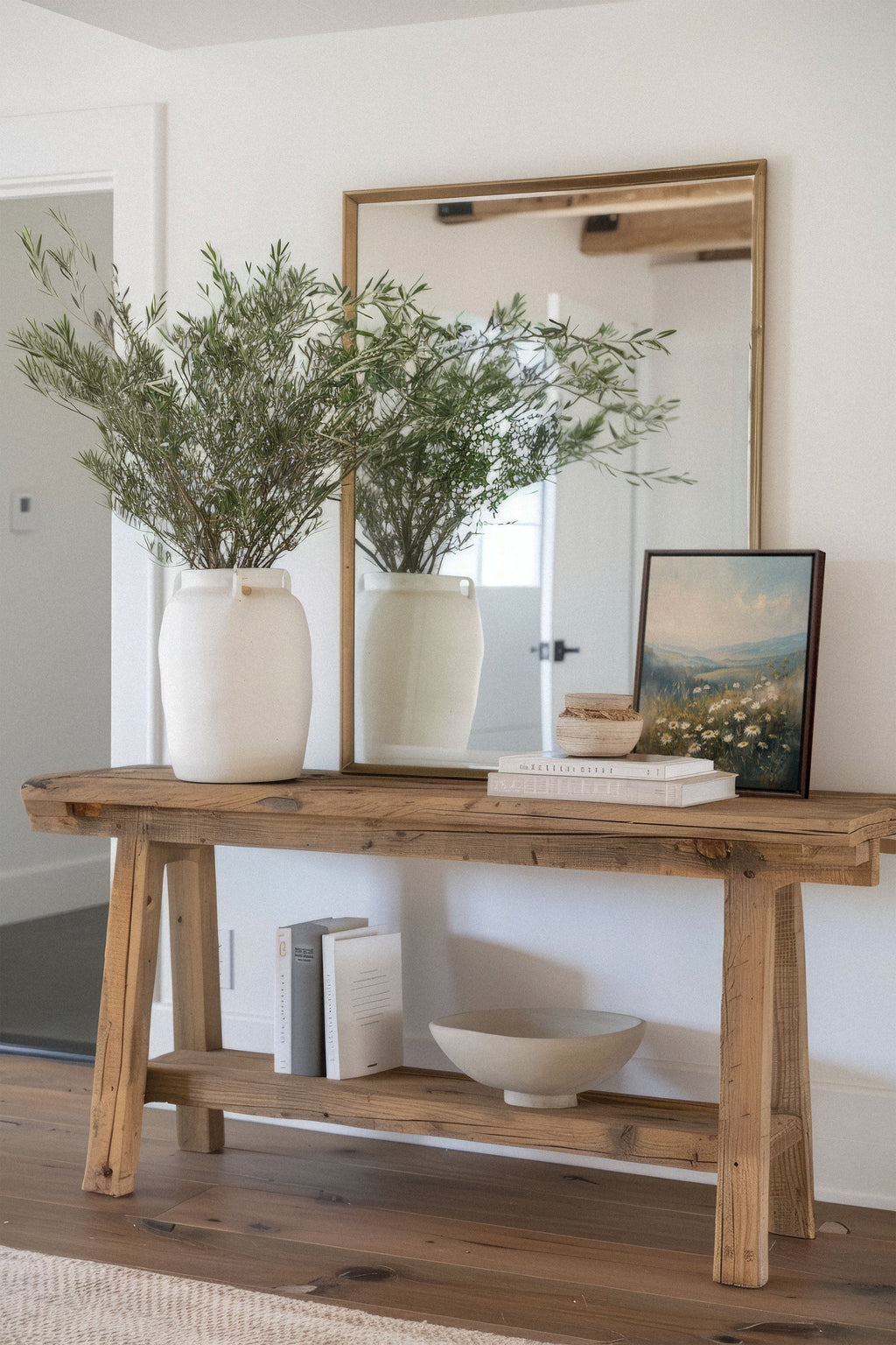 HILLSIDE HARMONY, Stretched Canvas Artwork