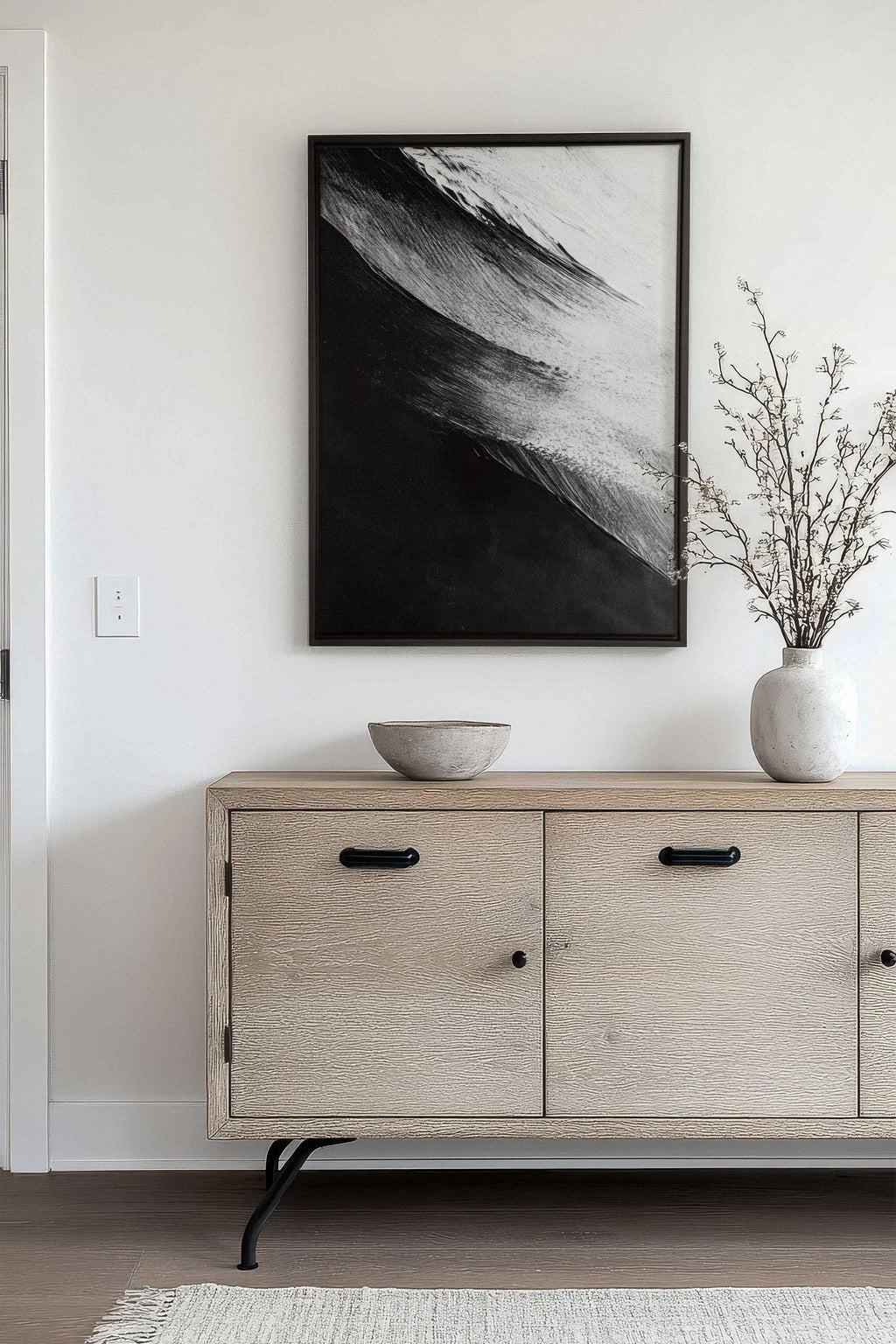TIDE OF SHADOWS, Stretched Canvas Artwork