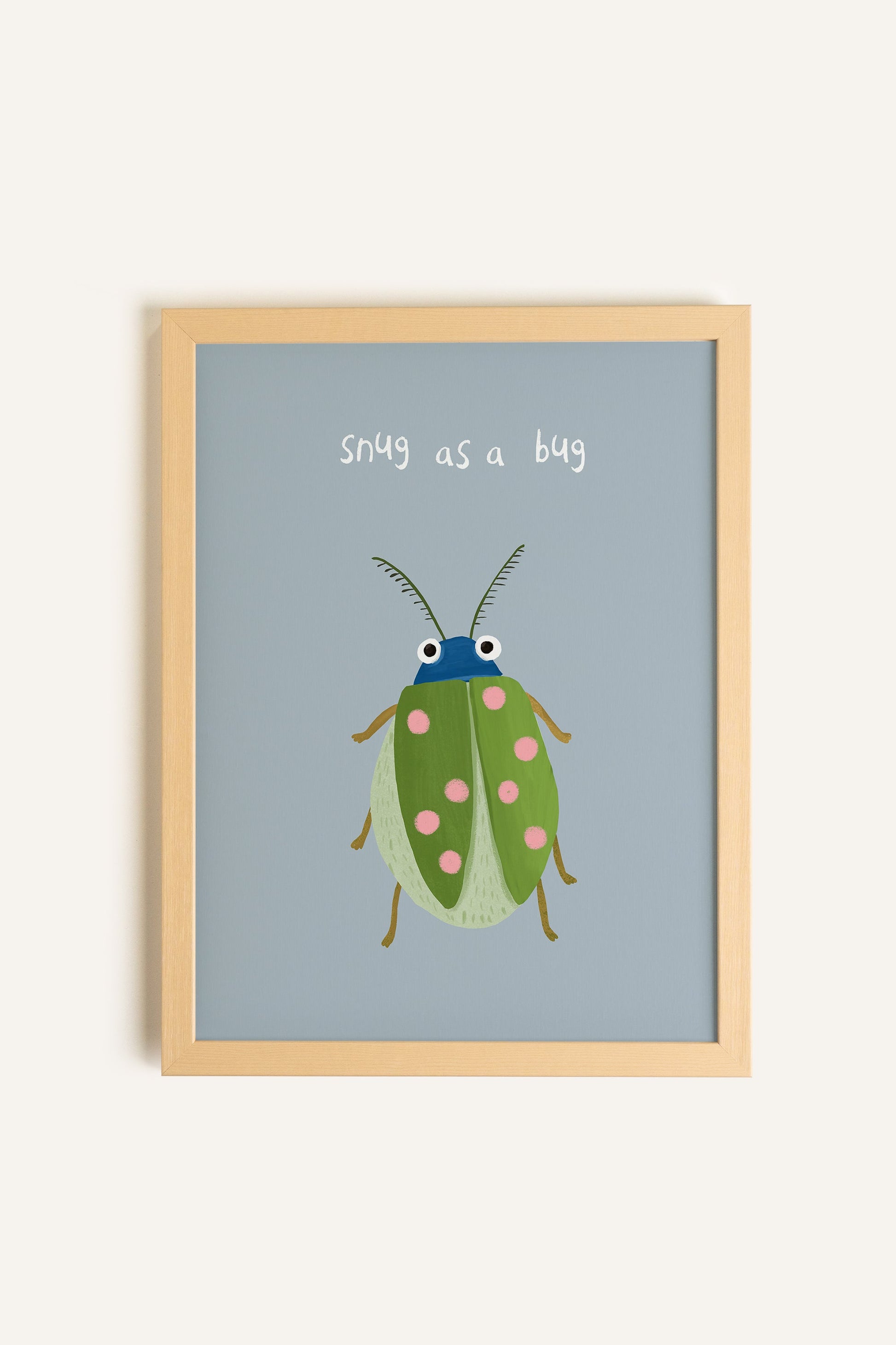 Coccinelle Comforter, Framed Rigid Canvas
