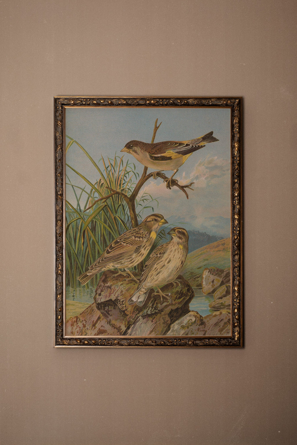 Song of the Reeds, Vintage Bronze Frame