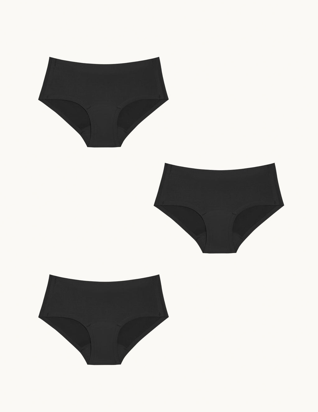 Teen Light Leakproof No-Show Boyshort 3-Pack