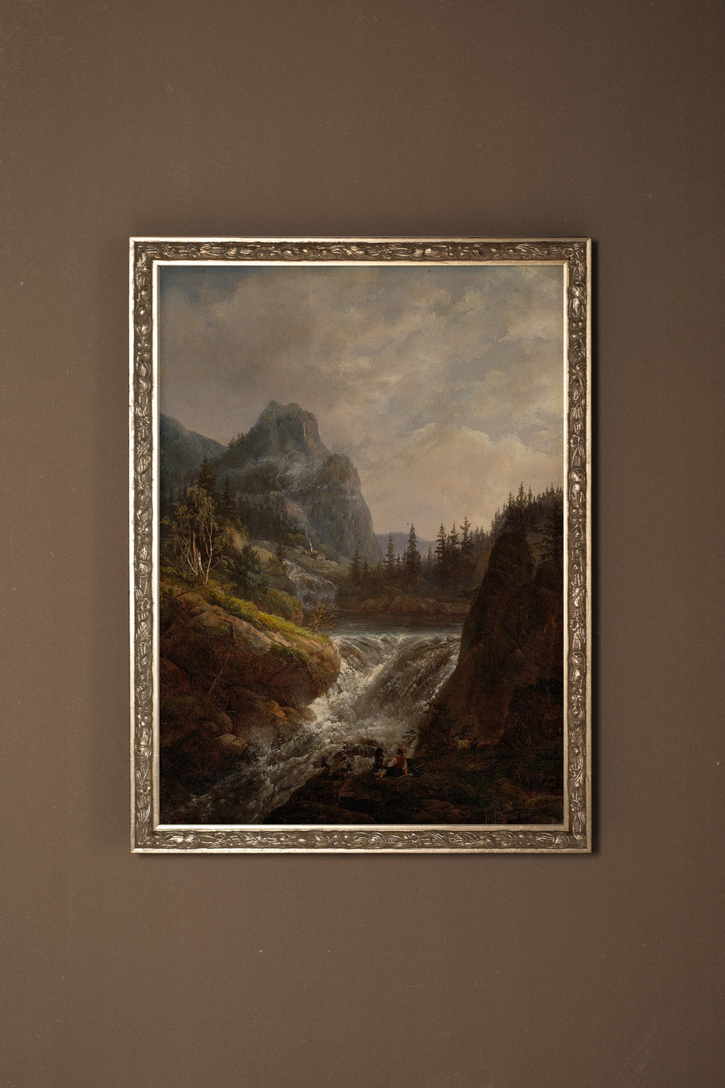 The Banks of Time, Vintage Silver Frame
