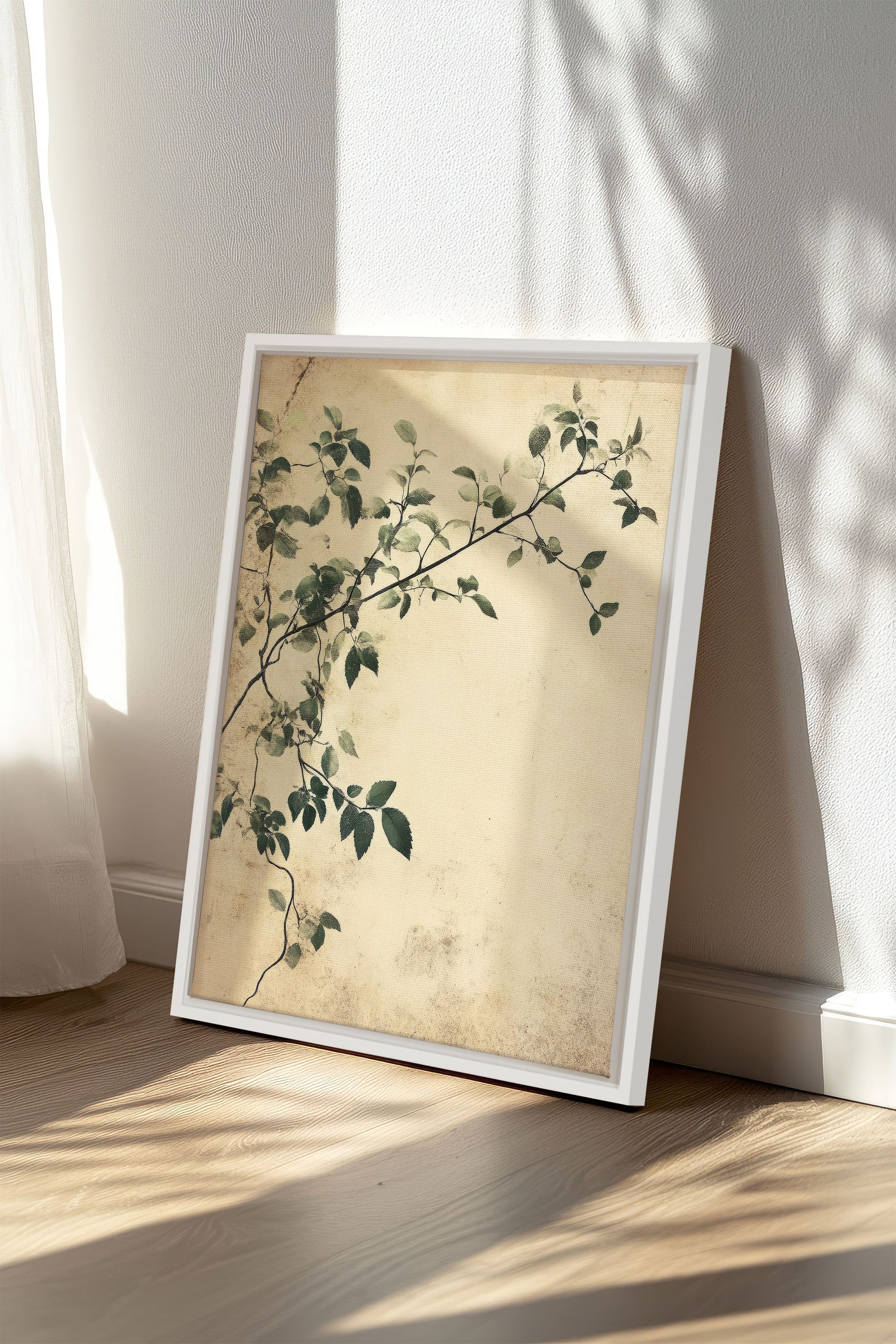 SILENT VINES, Stretched Canvas Artwork