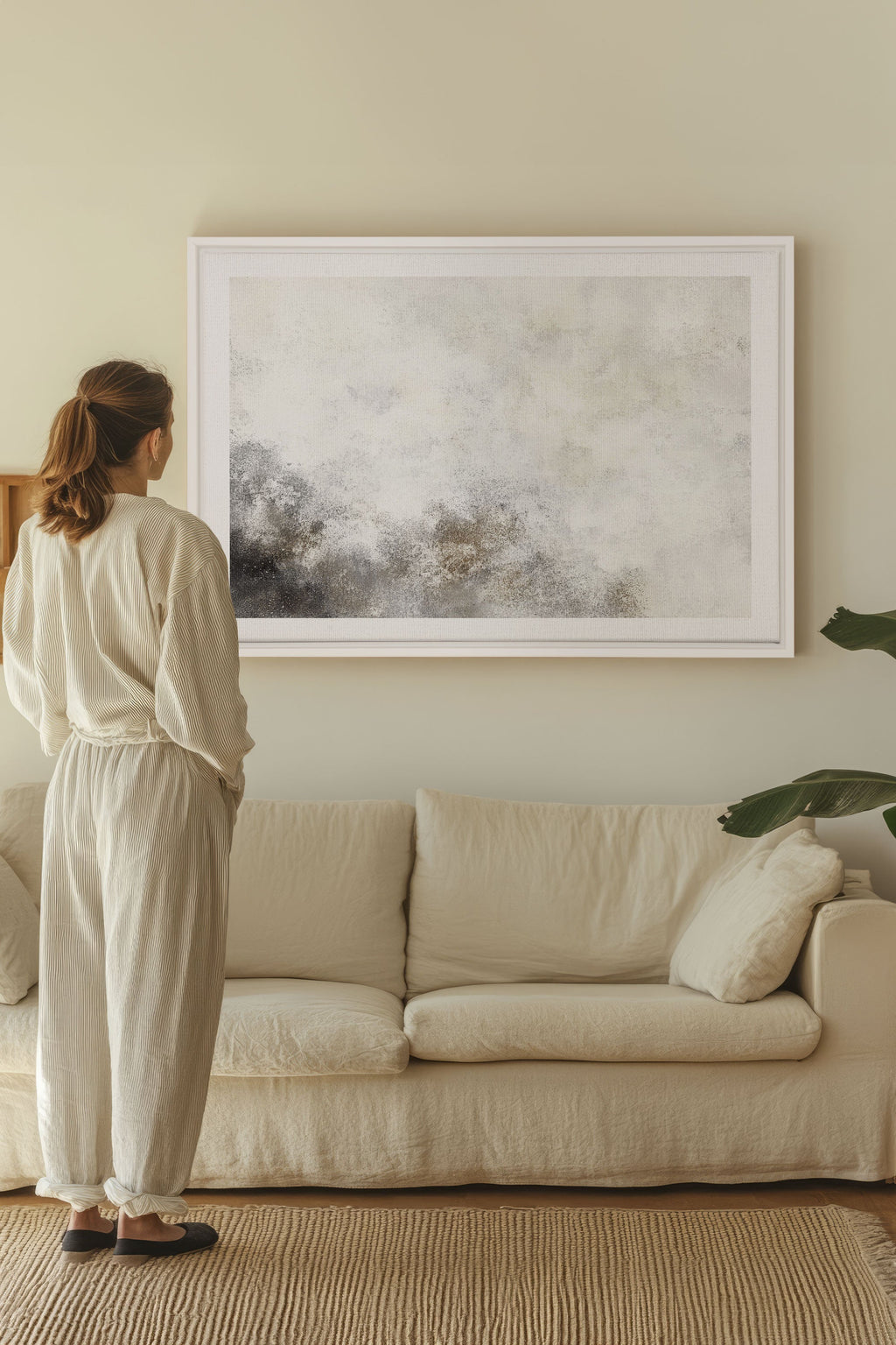 FADED ESSENCE, Stretched Canvas Artwork