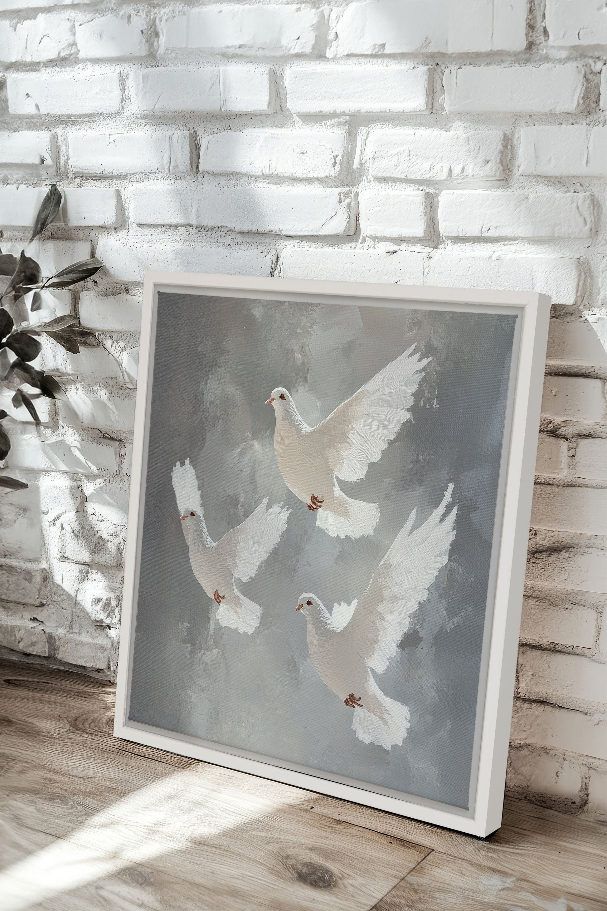 Azure Veil, Stretched Canvas Artwork