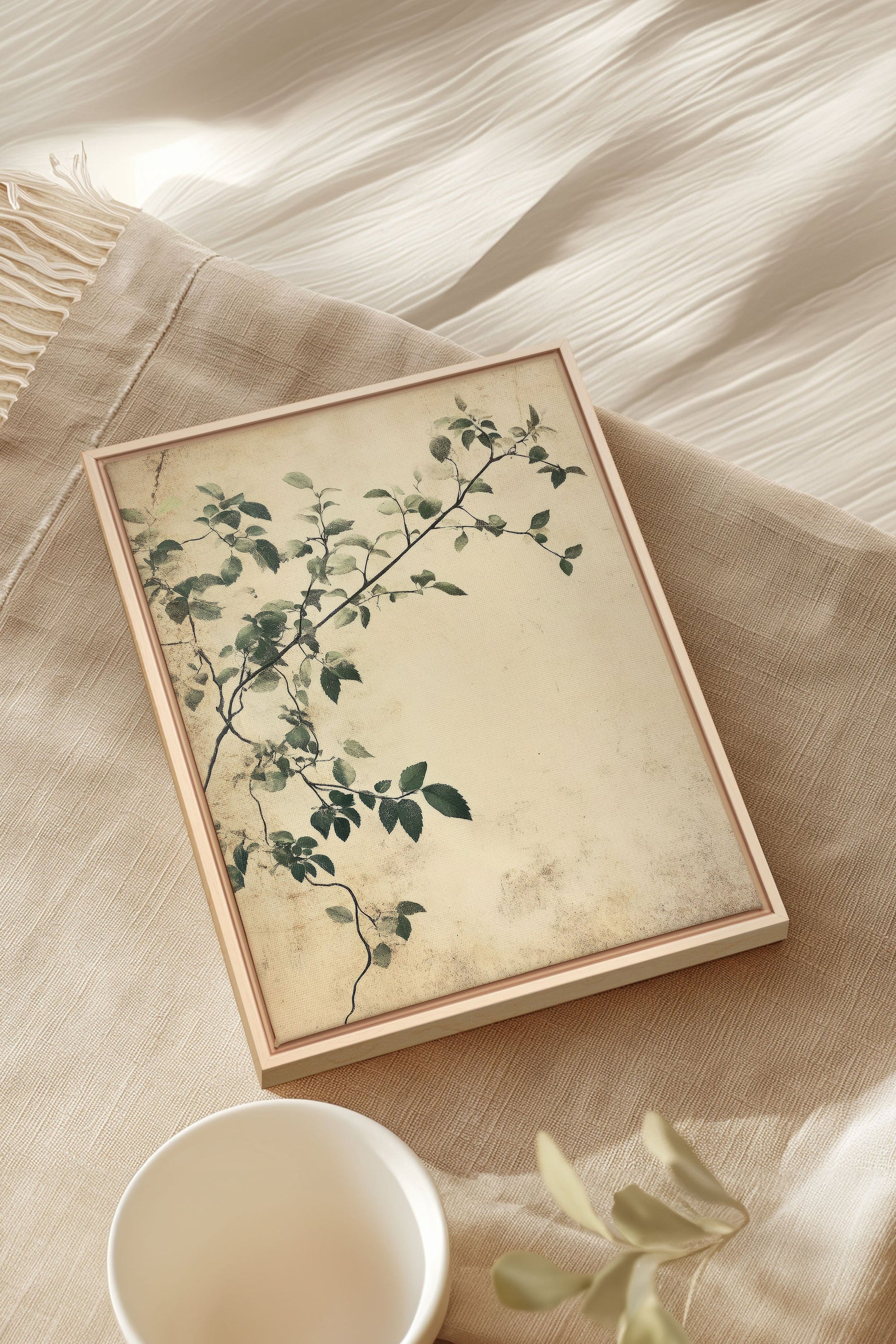 SILENT VINES, Stretched Canvas Artwork